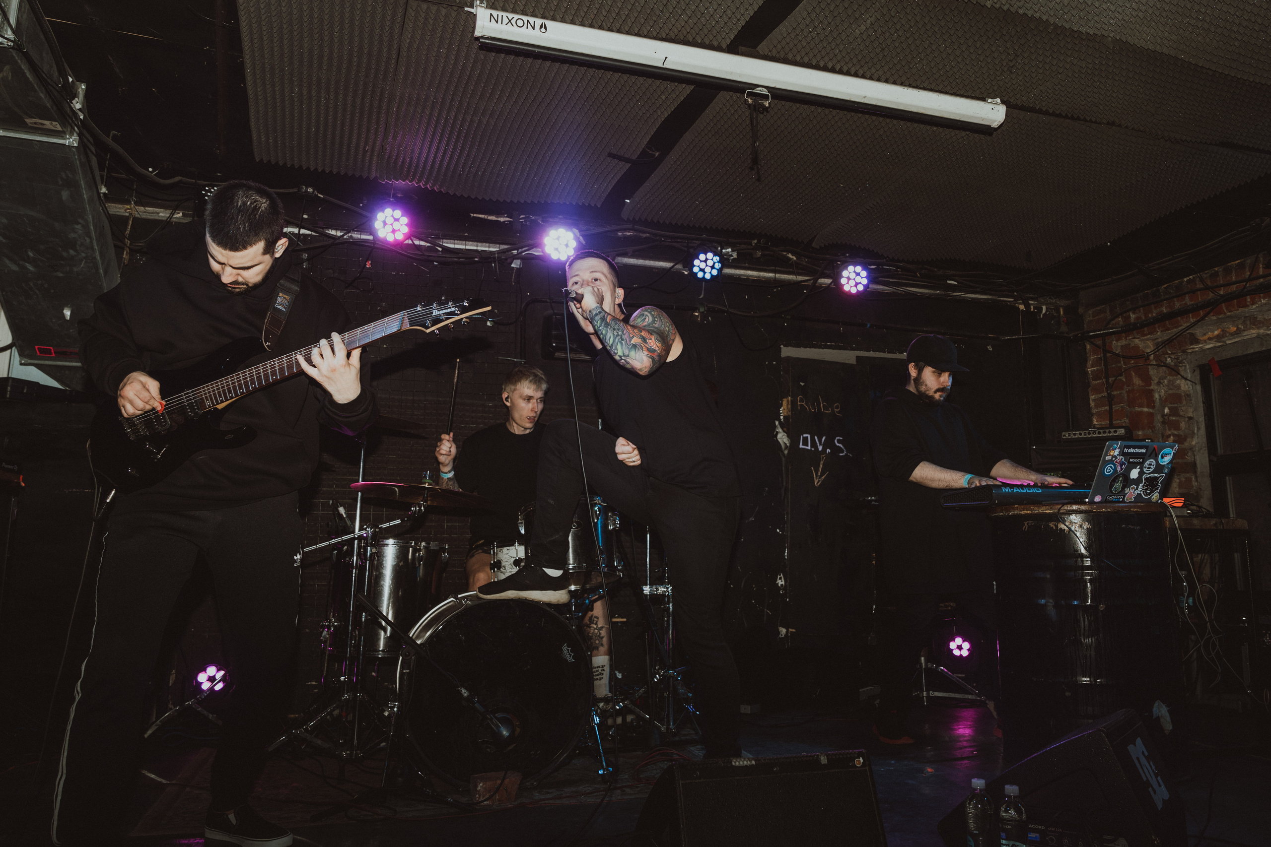 SADNESS OF GAIA live at PUNK FICTION 2023. Фотограф Никита Комаров