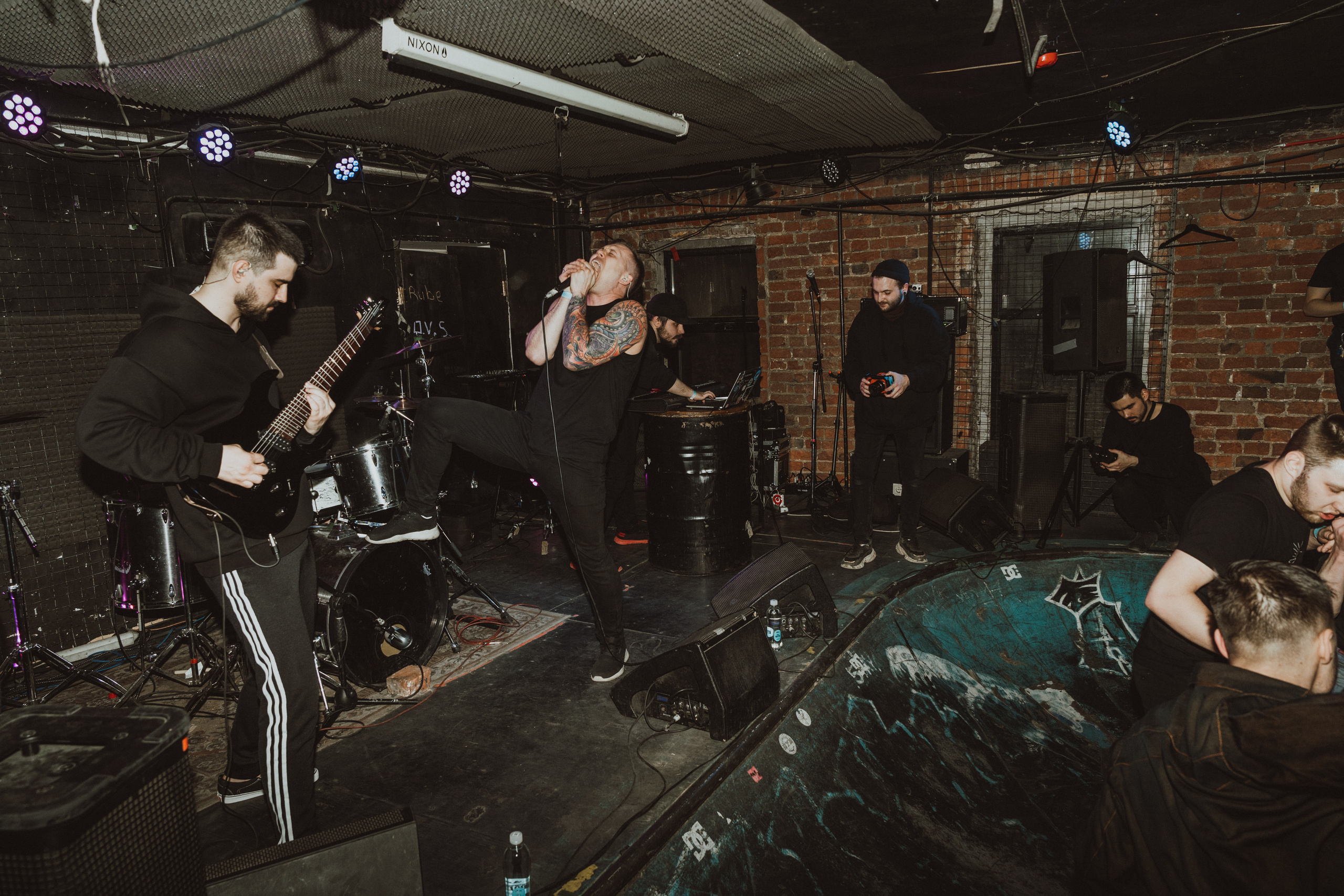 SADNESS OF GAIA live at PUNK FICTION 2023. Фотограф Никита Комаров