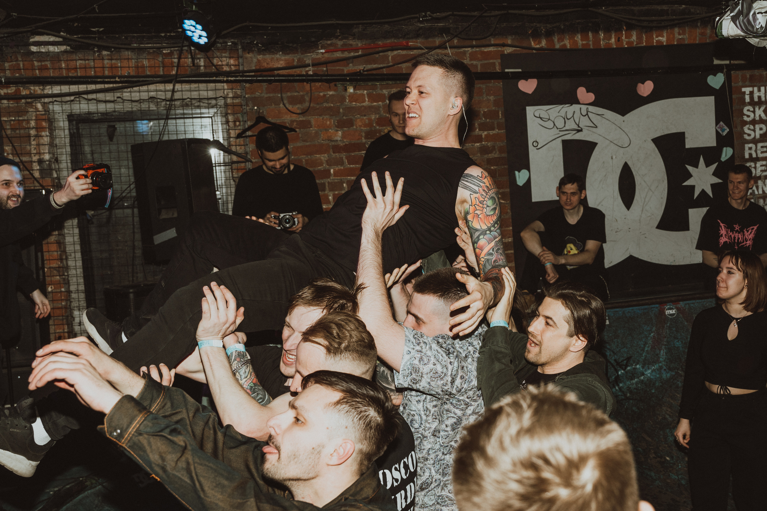 SADNESS OF GAIA live at PUNK FICTION 2023. Фотограф Никита Комаров