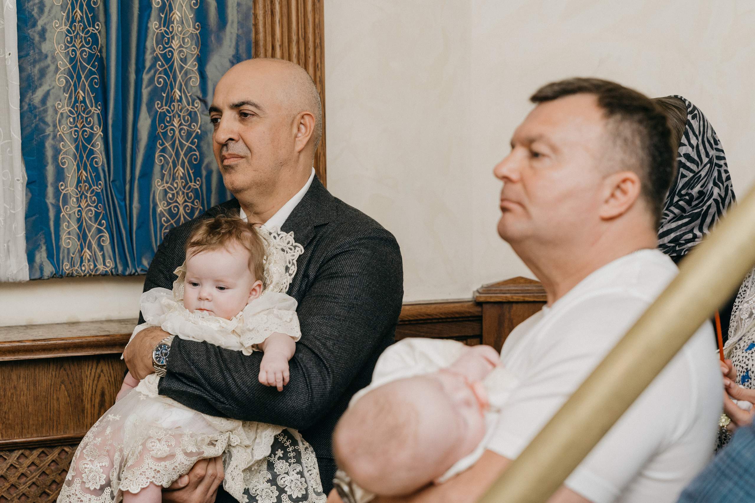 Крещение Марка и Майи. Фотограф Никита Комаров