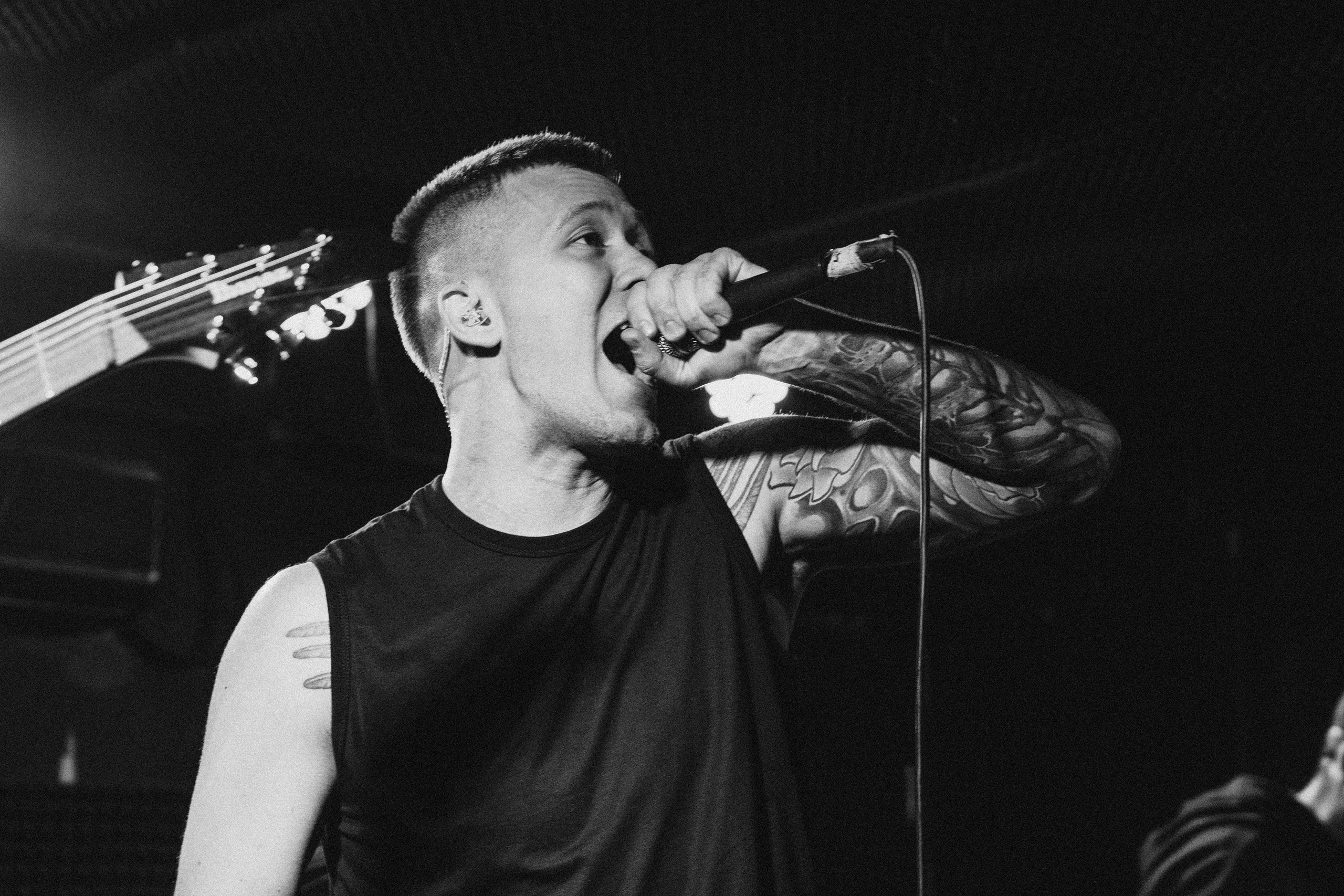 SADNESS OF GAIA live at PUNK FICTION 2023. Фотограф Никита Комаров