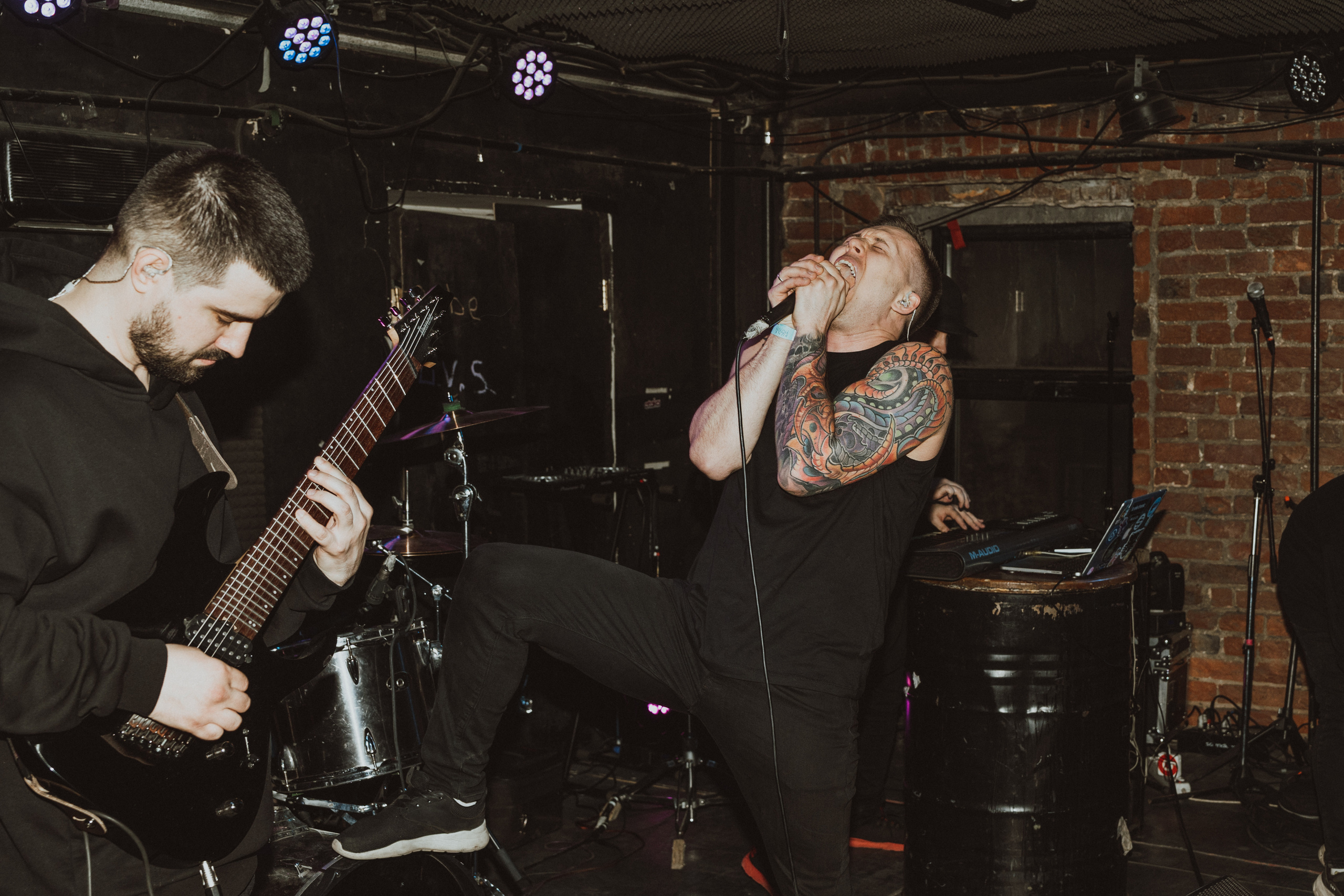 SADNESS OF GAIA live at PUNK FICTION 2023. Фотограф Никита Комаров