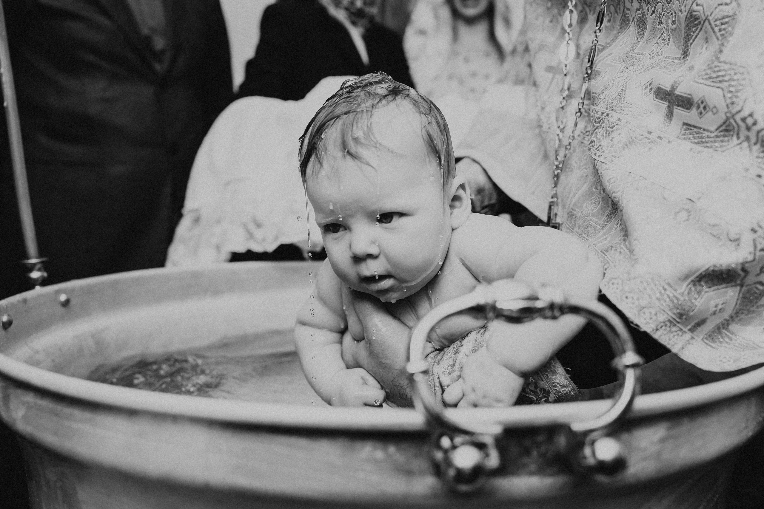 Крещение Марка и Майи. Фотограф Никита Комаров