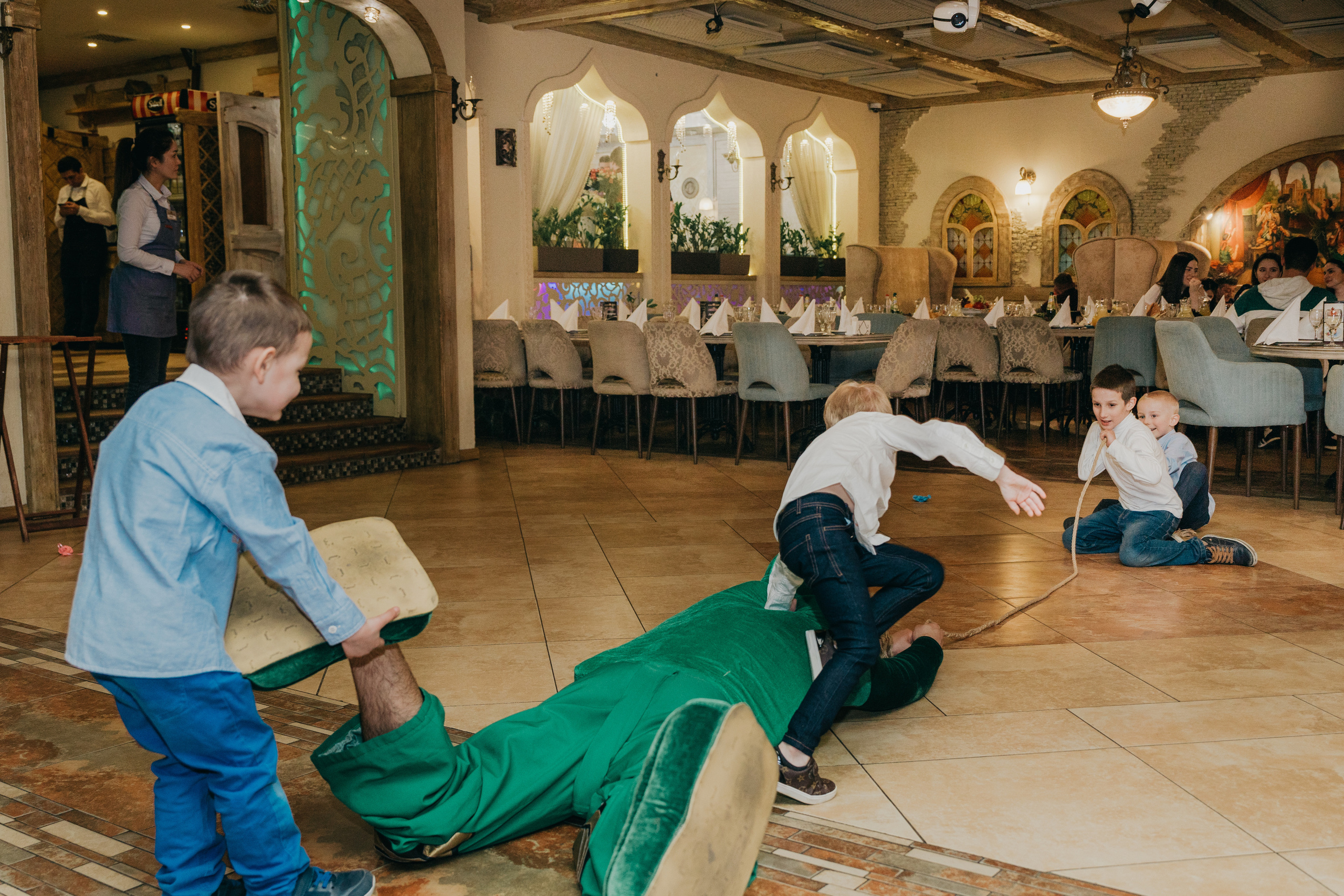 Крещение Марка и Майи. Фотограф Никита Комаров