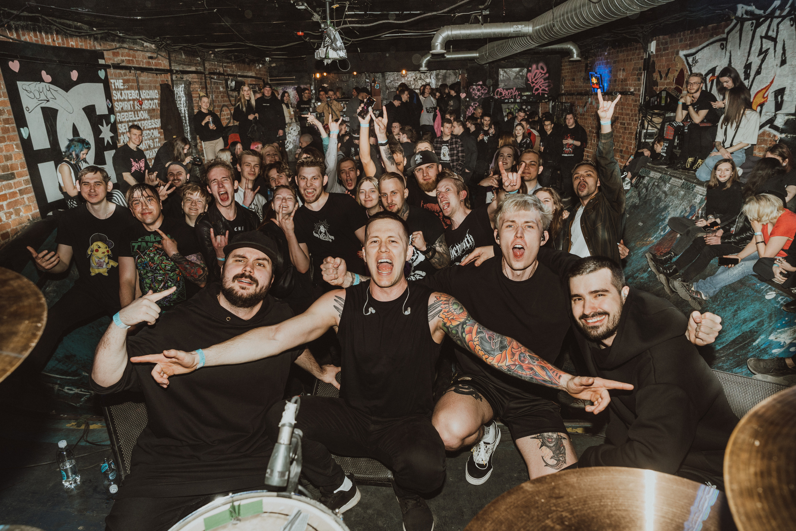 SADNESS OF GAIA live at PUNK FICTION 2023. Фотограф Никита Комаров