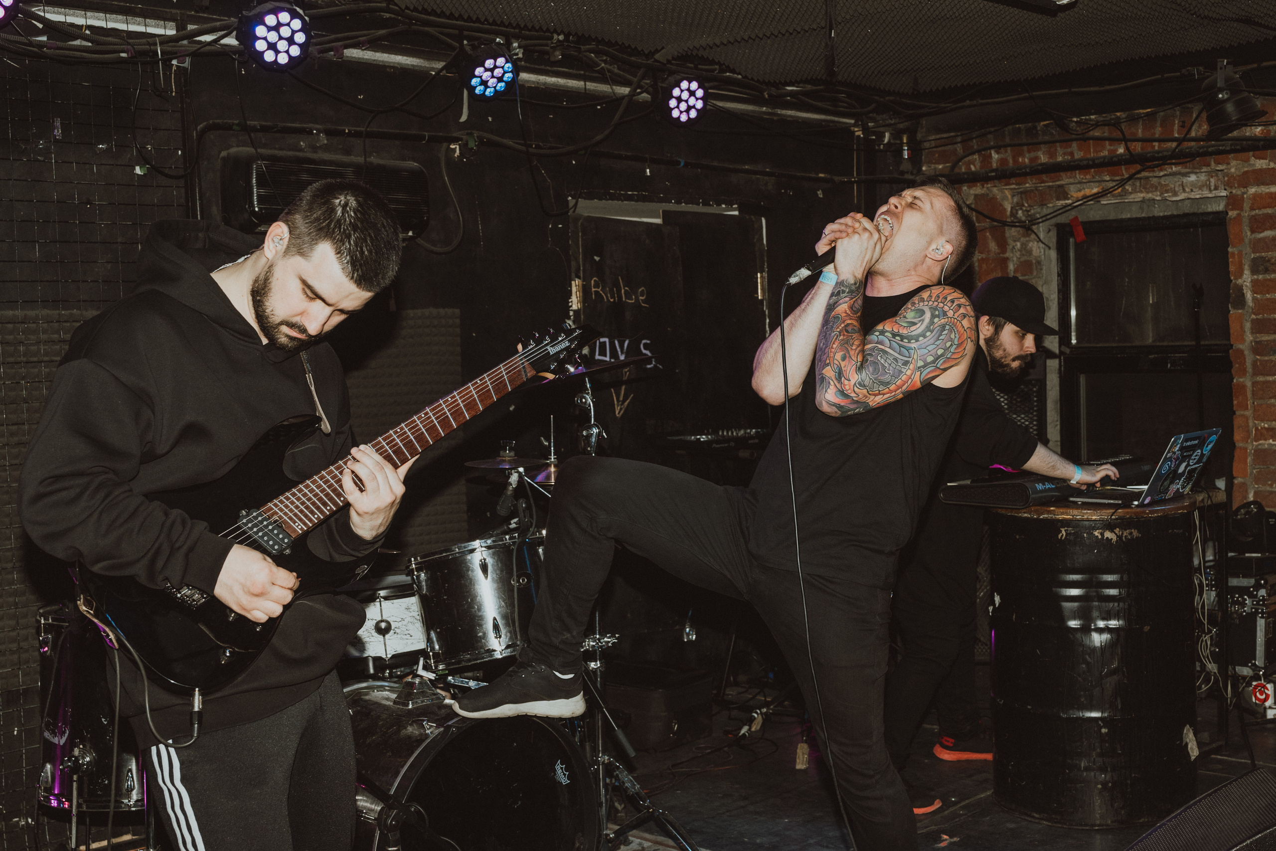 SADNESS OF GAIA live at PUNK FICTION 2023. Фотограф Никита Комаров