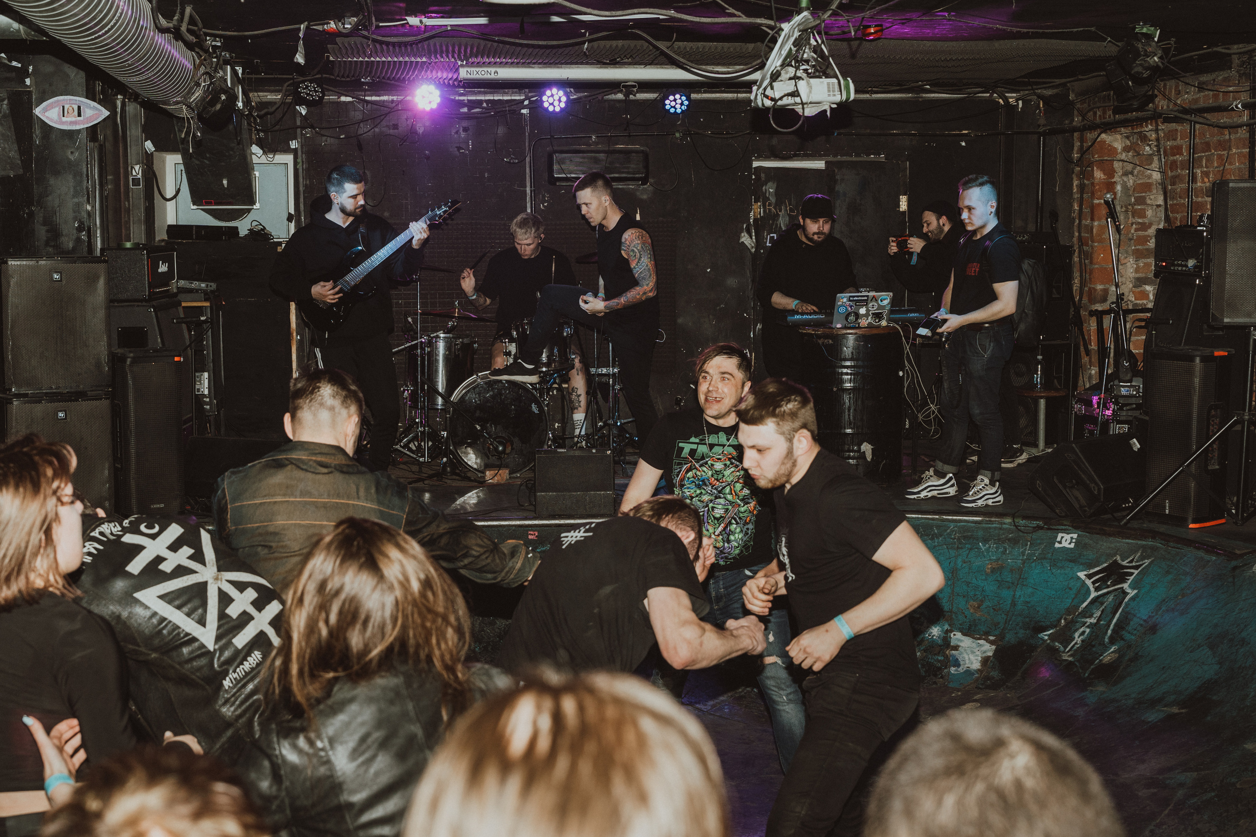 SADNESS OF GAIA live at PUNK FICTION 2023. Фотограф Никита Комаров