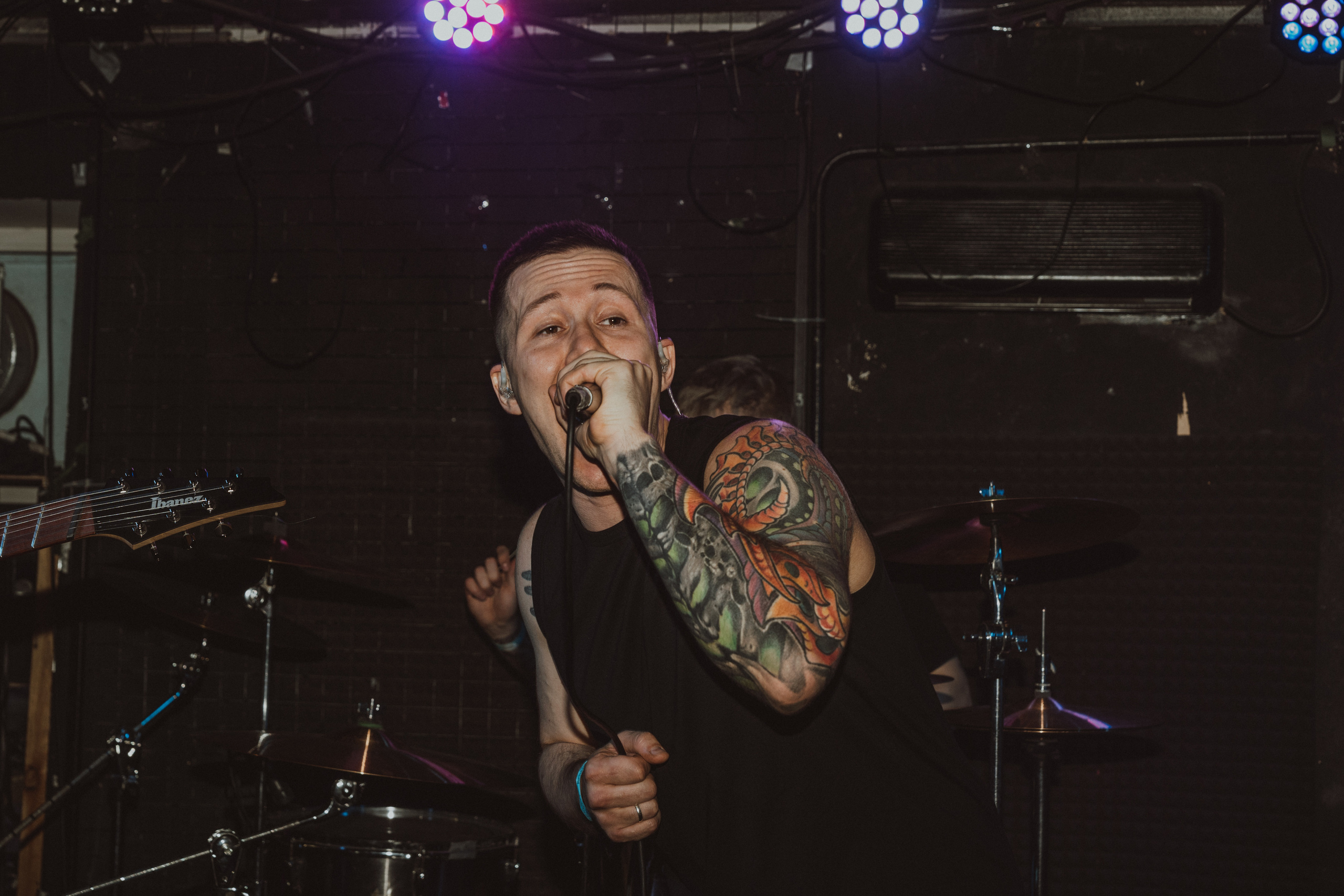 SADNESS OF GAIA live at PUNK FICTION 2023. Фотограф Никита Комаров