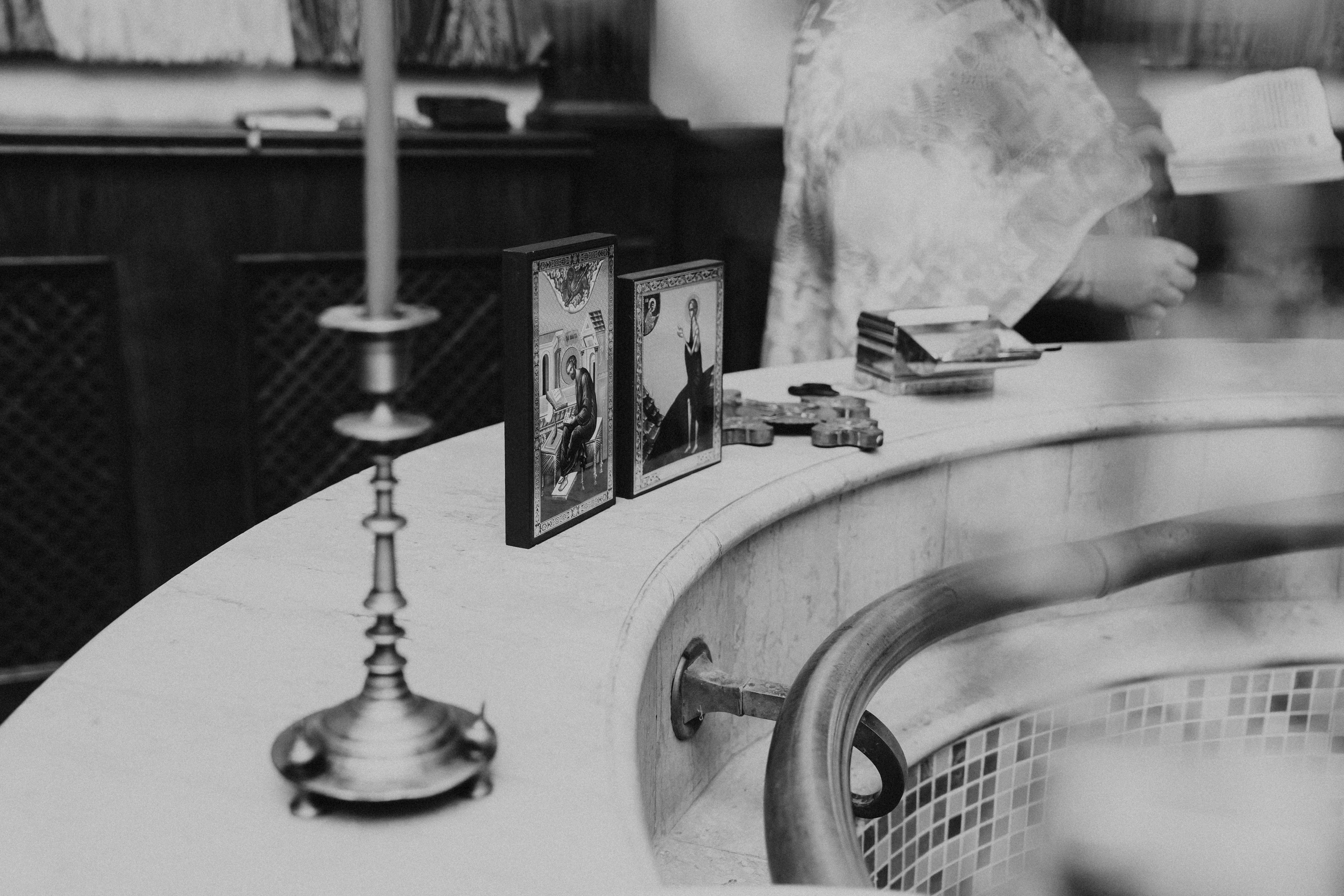 Крещение Марка и Майи. Фотограф Никита Комаров