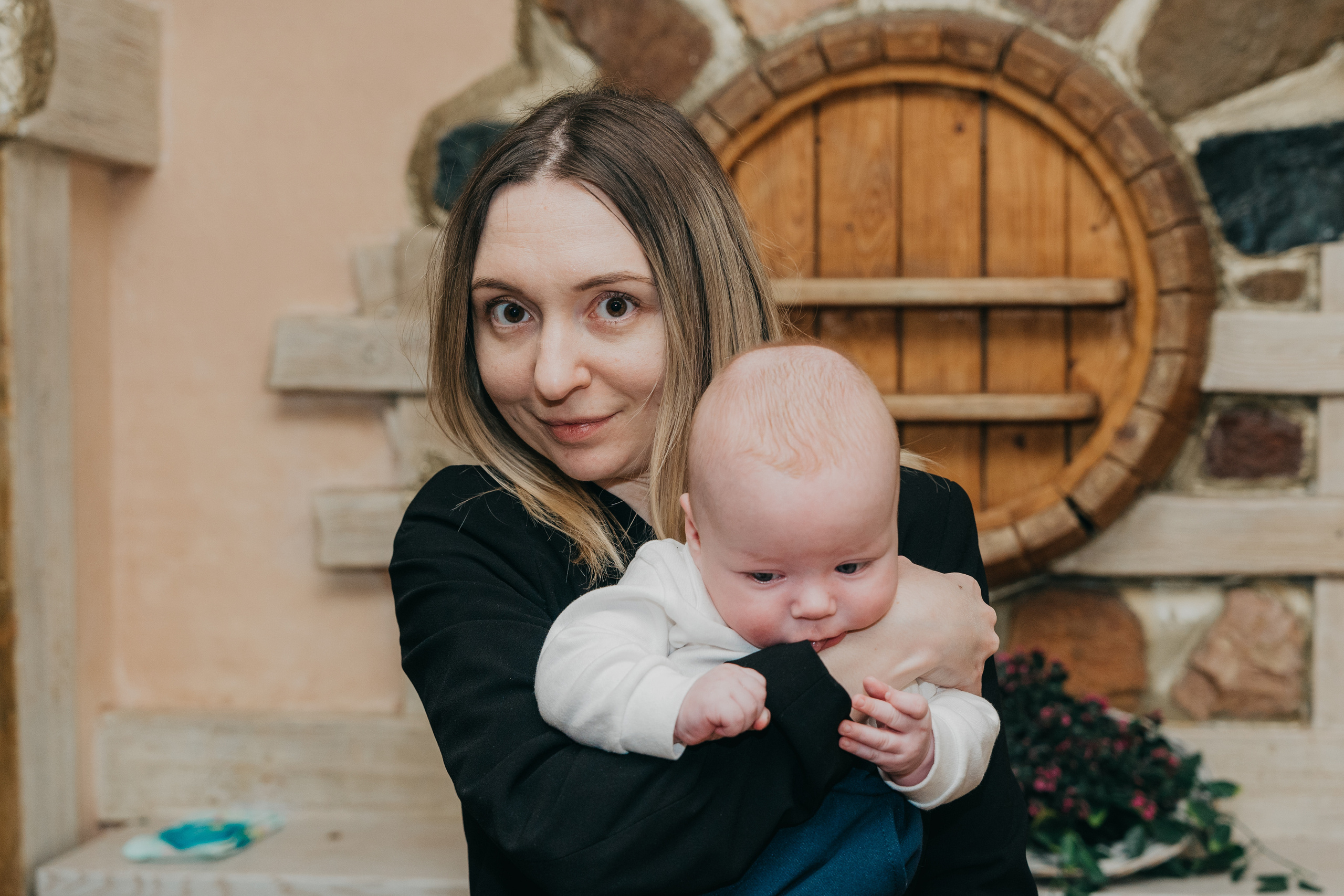 Крещение Марка и Майи. Фотограф Никита Комаров