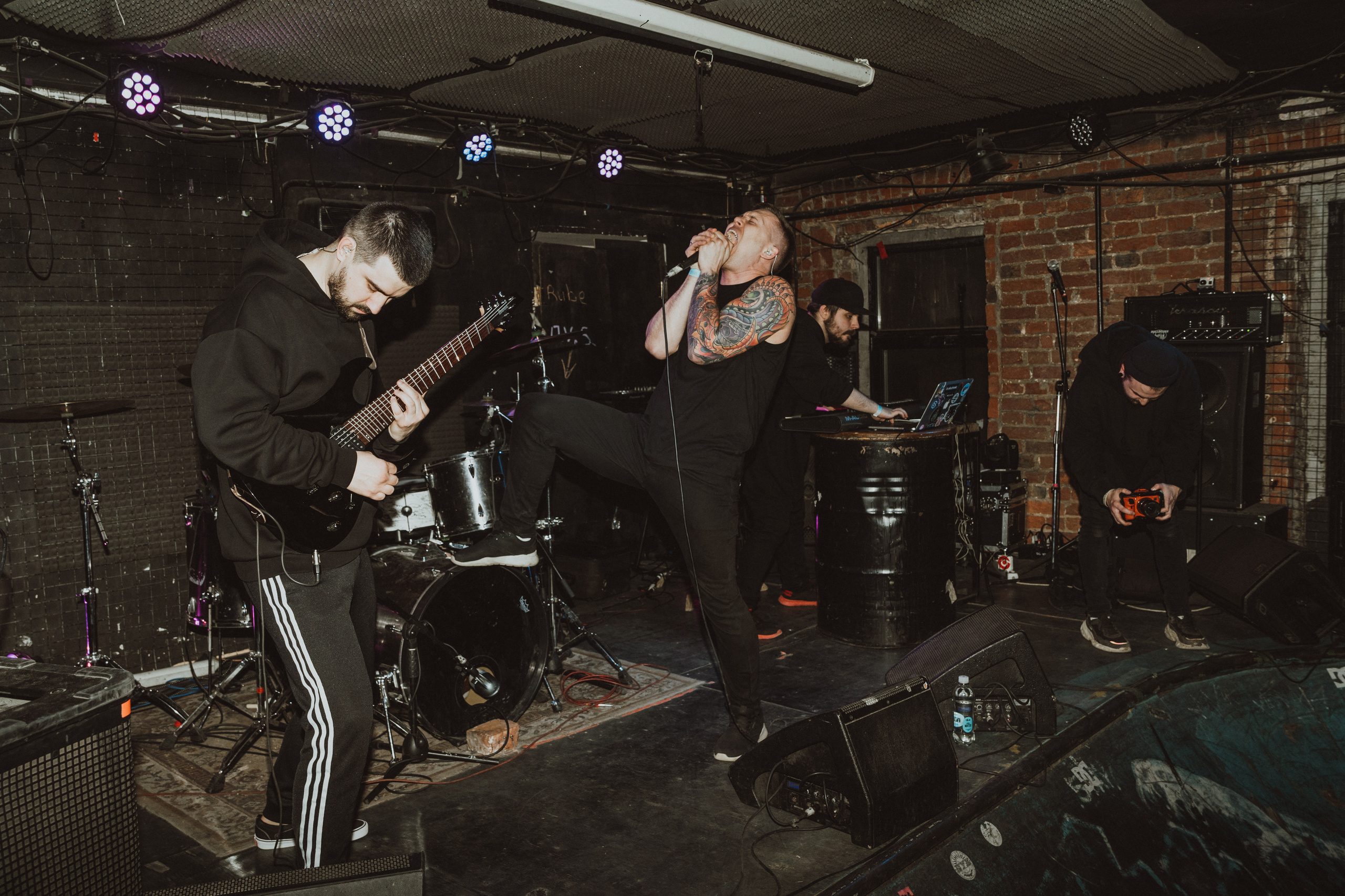 SADNESS OF GAIA live at PUNK FICTION 2023. Фотограф Никита Комаров