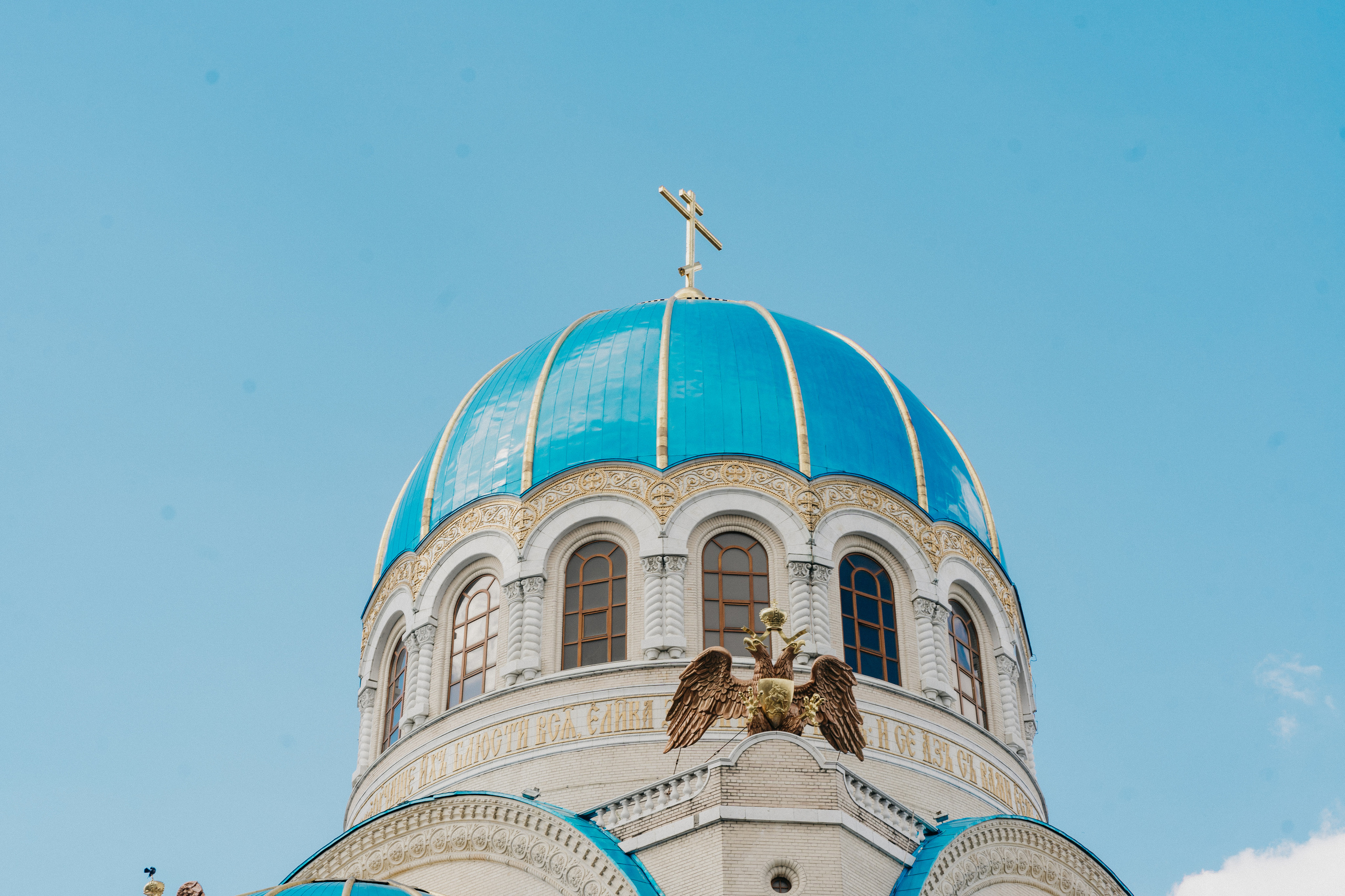 Крещение Марка и Майи. Фотограф Никита Комаров