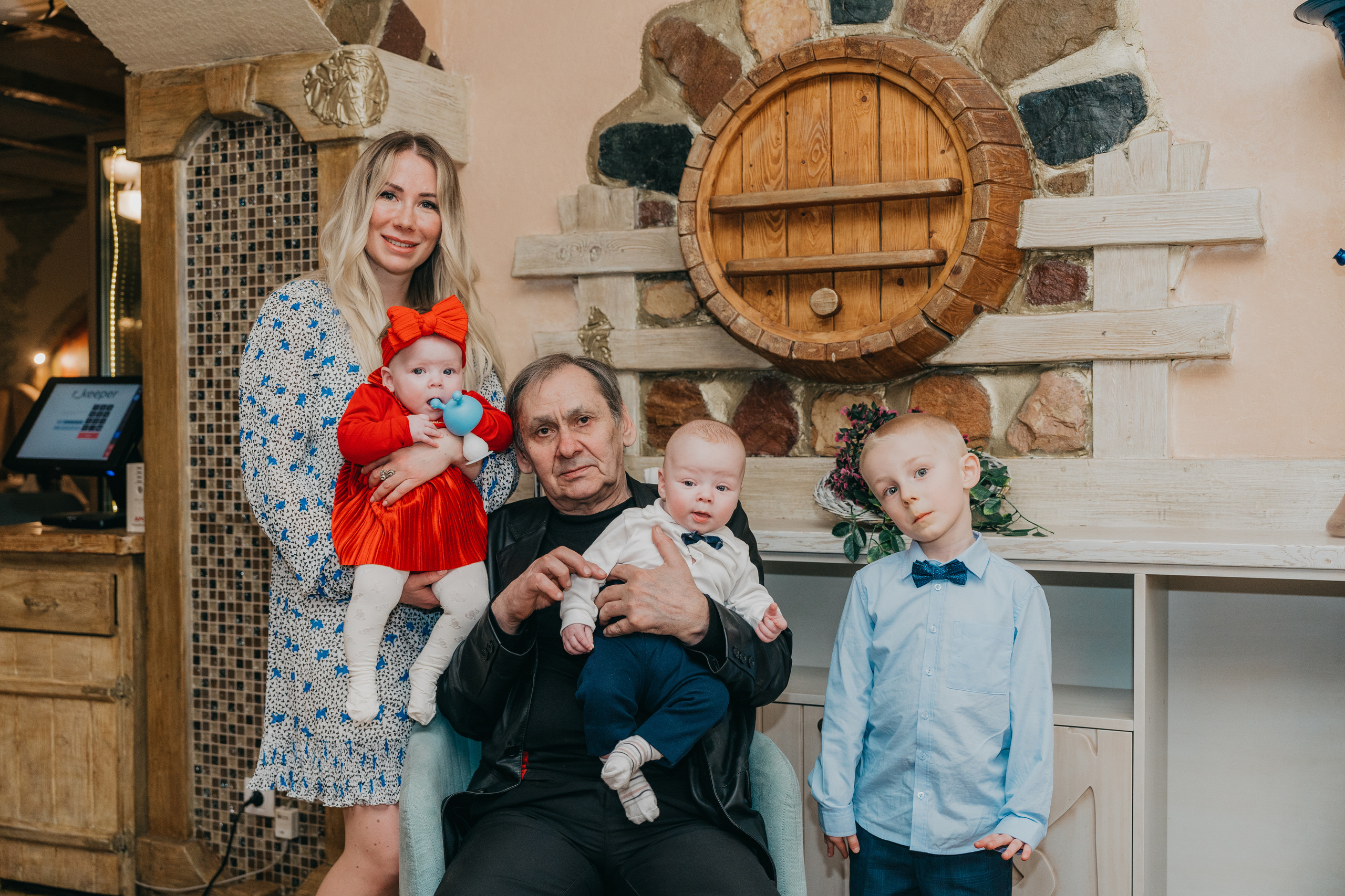 Крещение Марка и Майи. Фотограф Никита Комаров