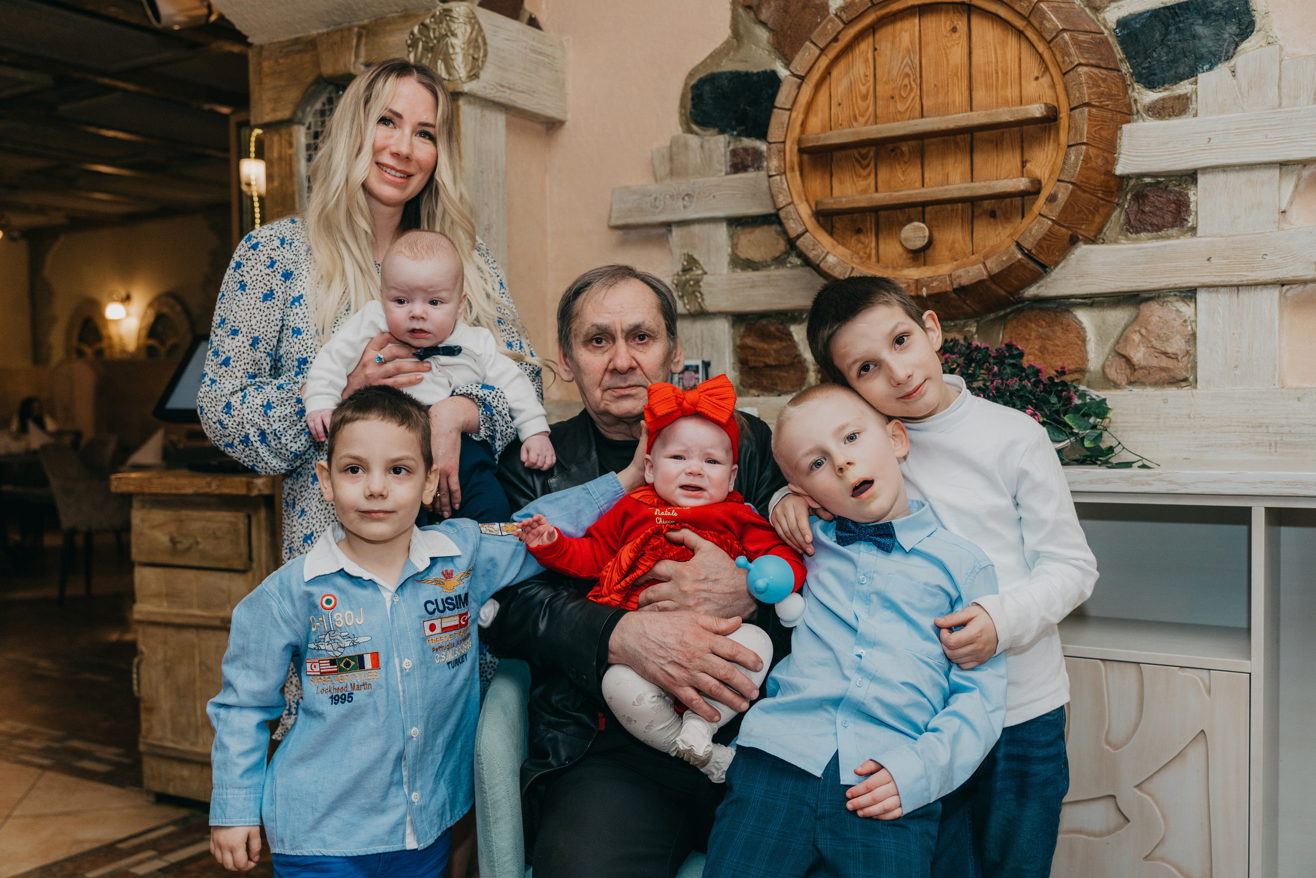 Крещение Марка и Майи. Фотограф Никита Комаров