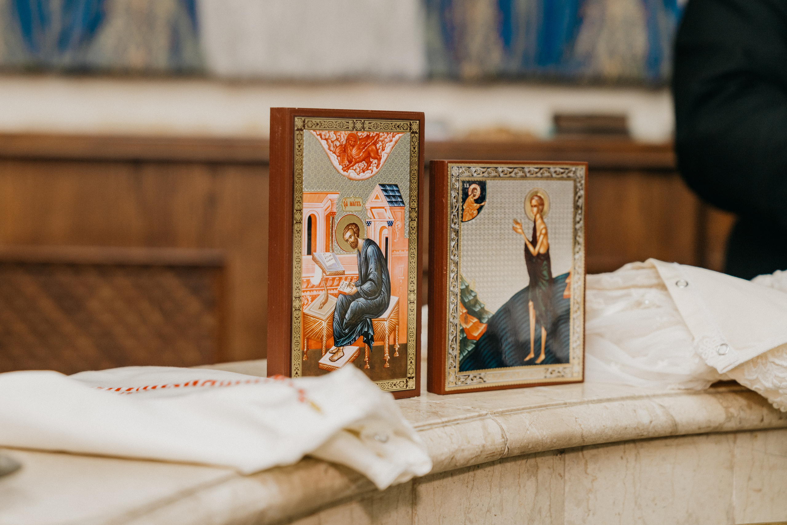 Крещение Марка и Майи. Фотограф Никита Комаров