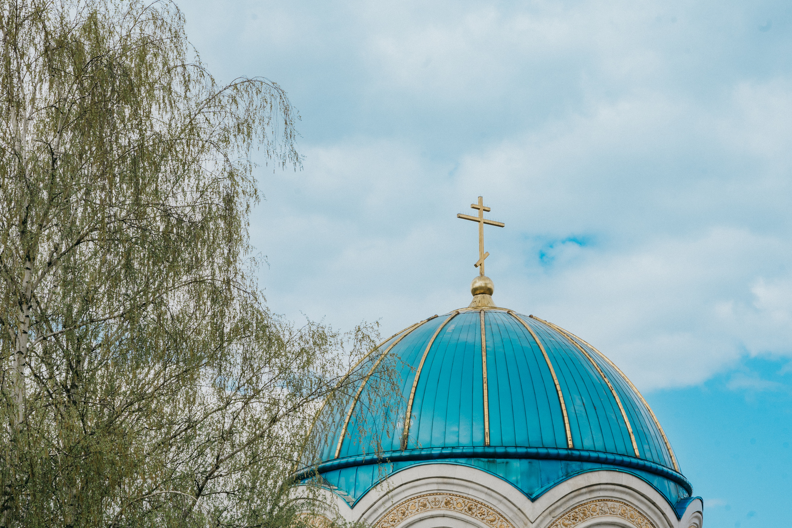 Крещение Марка и Майи. Фотограф Никита Комаров