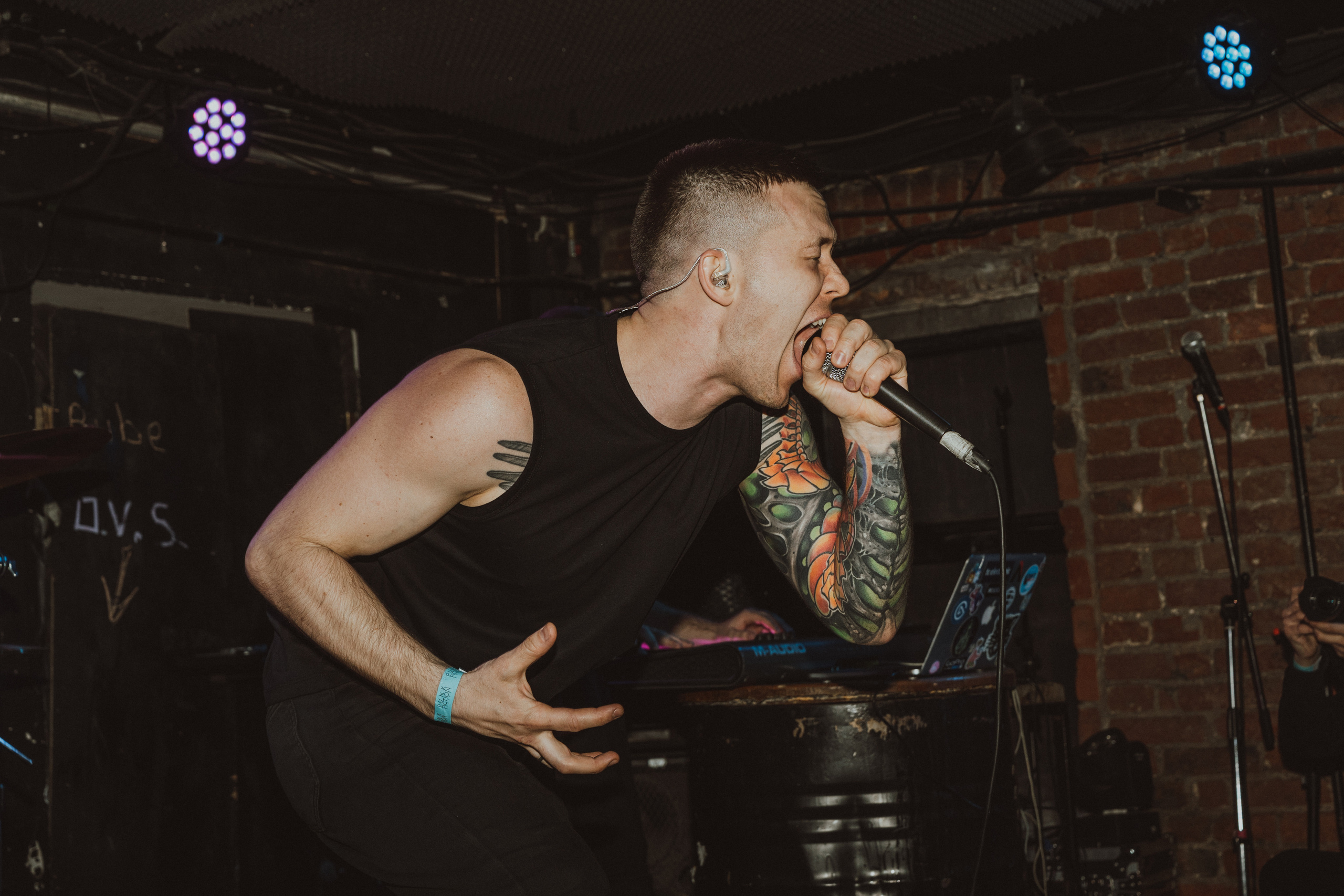 SADNESS OF GAIA live at PUNK FICTION 2023. Фотограф Никита Комаров