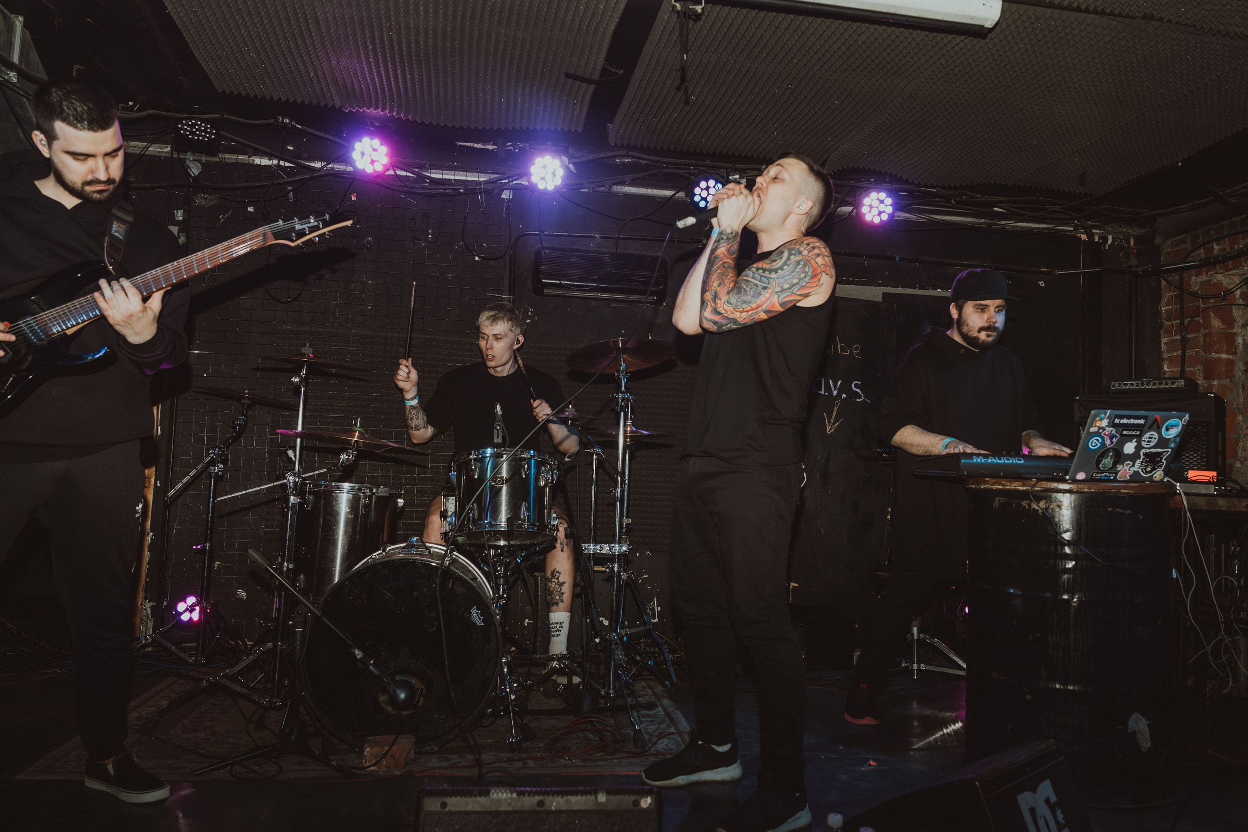 SADNESS OF GAIA live at PUNK FICTION 2023. Фотограф Никита Комаров