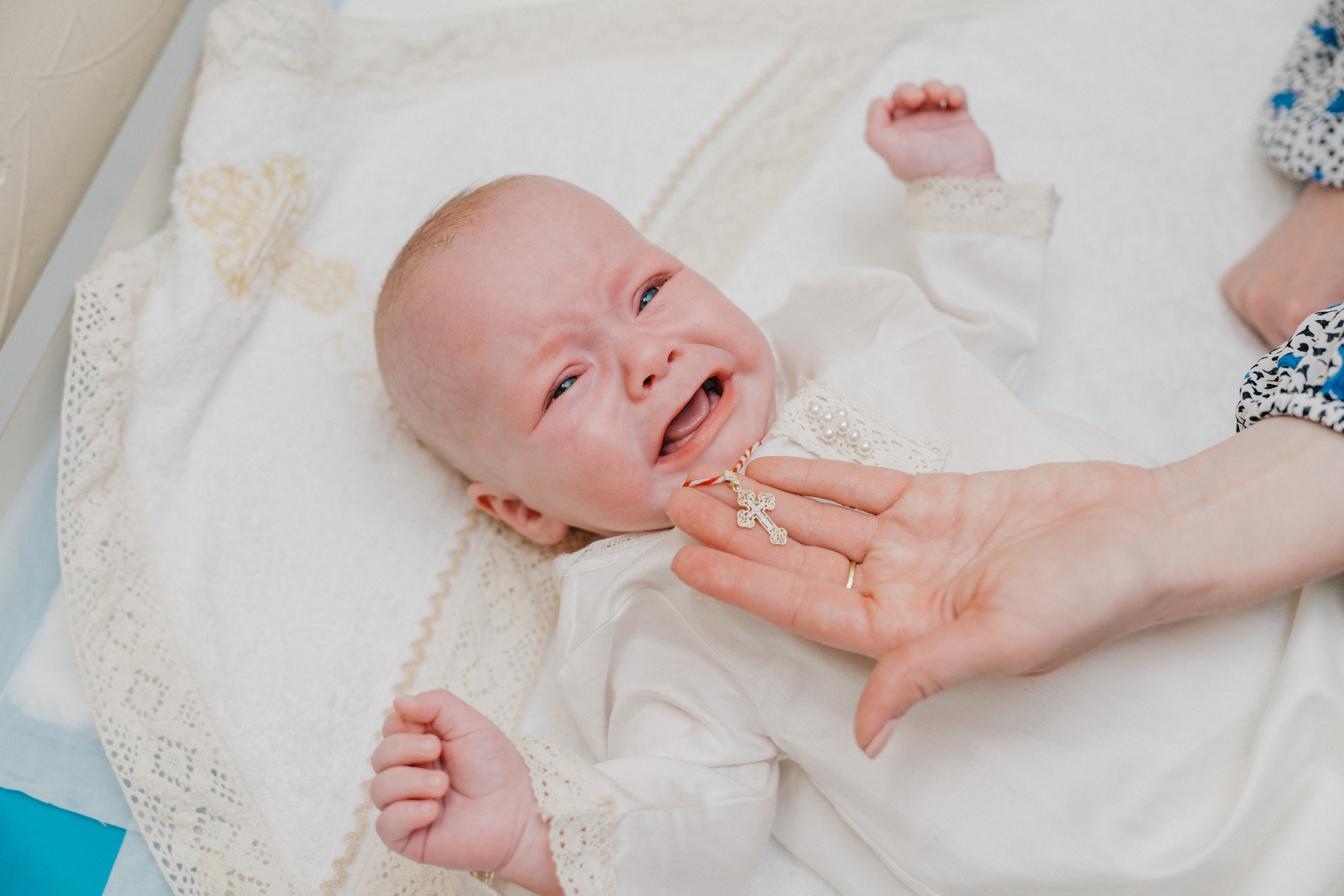 Крещение Марка и Майи. Фотограф Никита Комаров