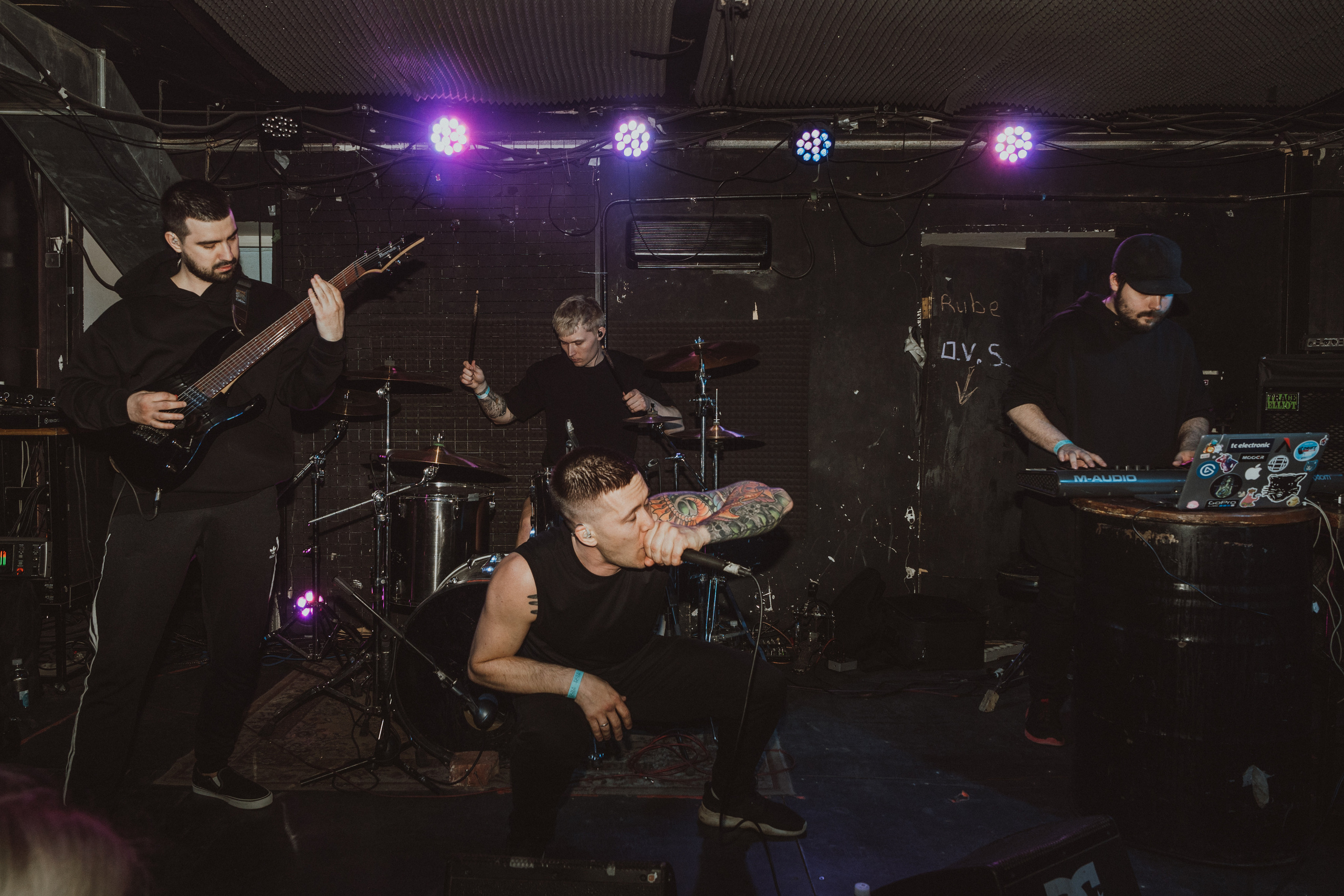 SADNESS OF GAIA live at PUNK FICTION 2023. Фотограф Никита Комаров