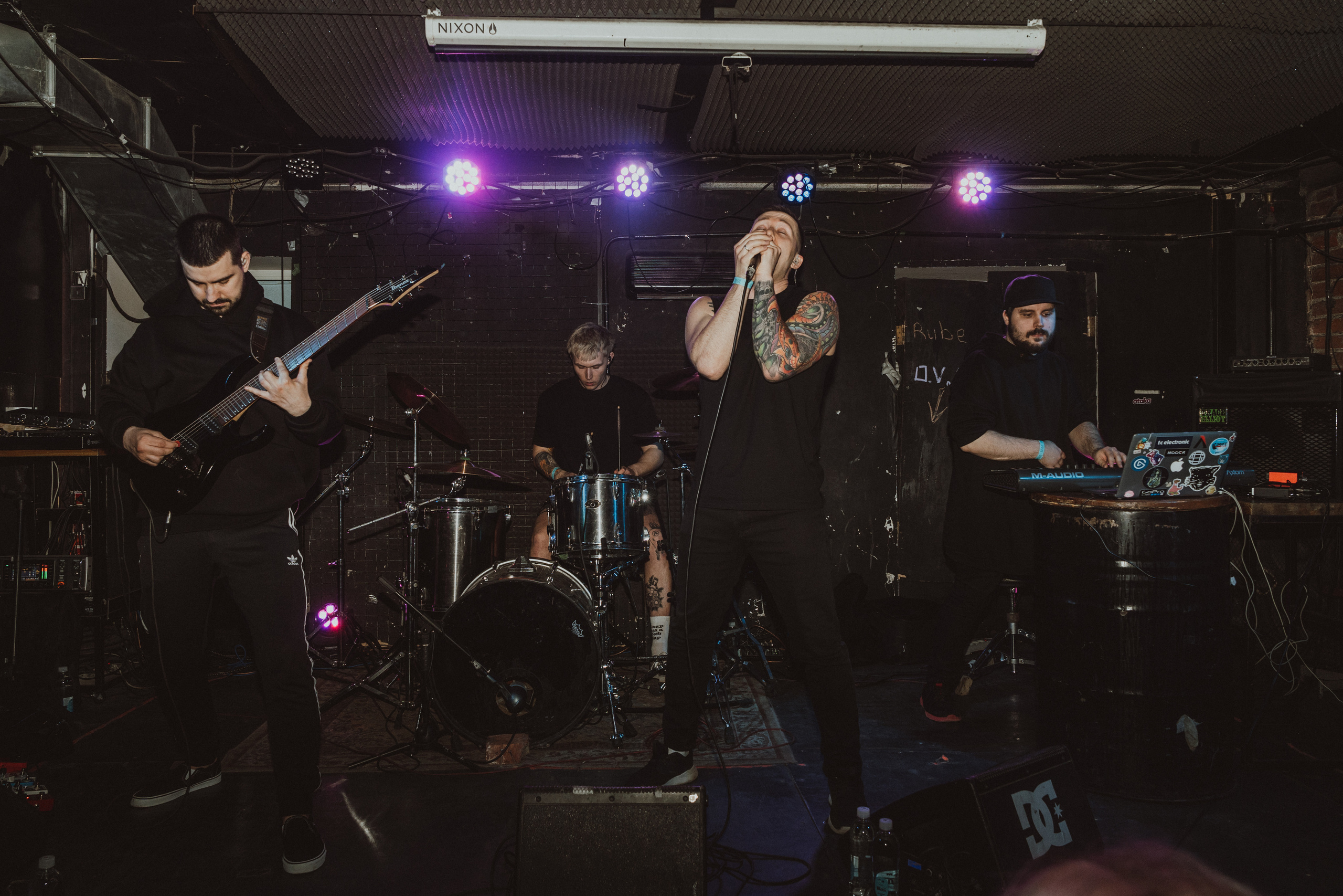 SADNESS OF GAIA live at PUNK FICTION 2023. Фотограф Никита Комаров