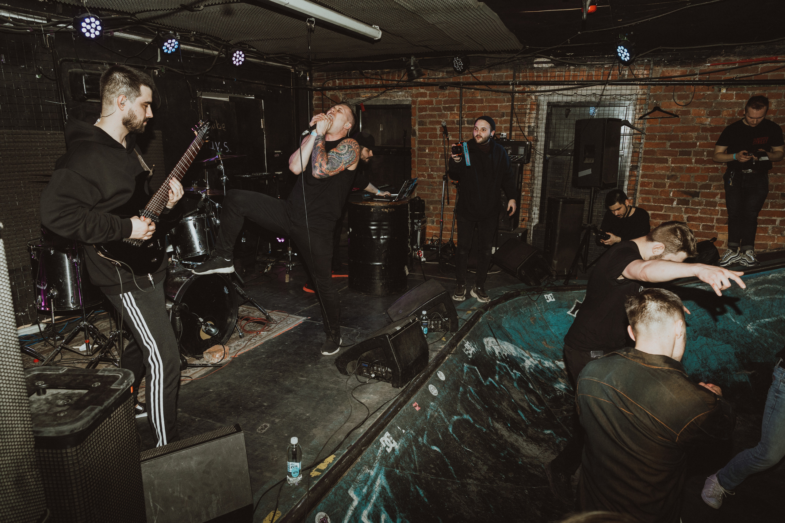 SADNESS OF GAIA live at PUNK FICTION 2023. Фотограф Никита Комаров