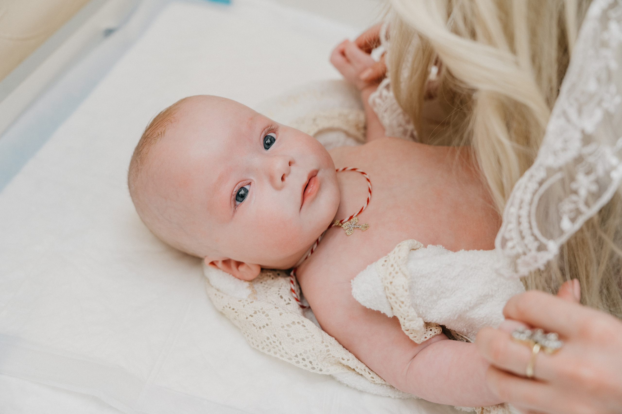 Крещение Марка и Майи. Фотограф Никита Комаров