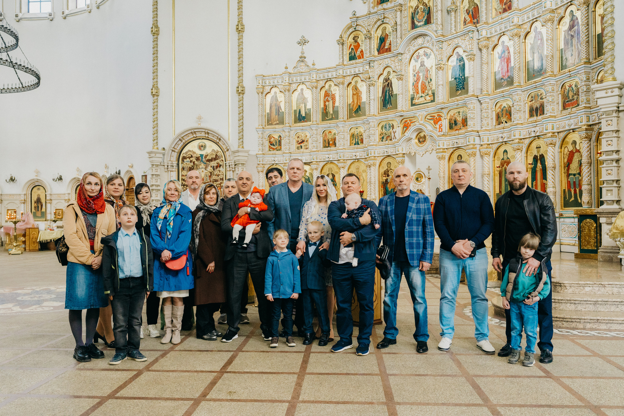 Крещение Марка и Майи. Фотограф Никита Комаров