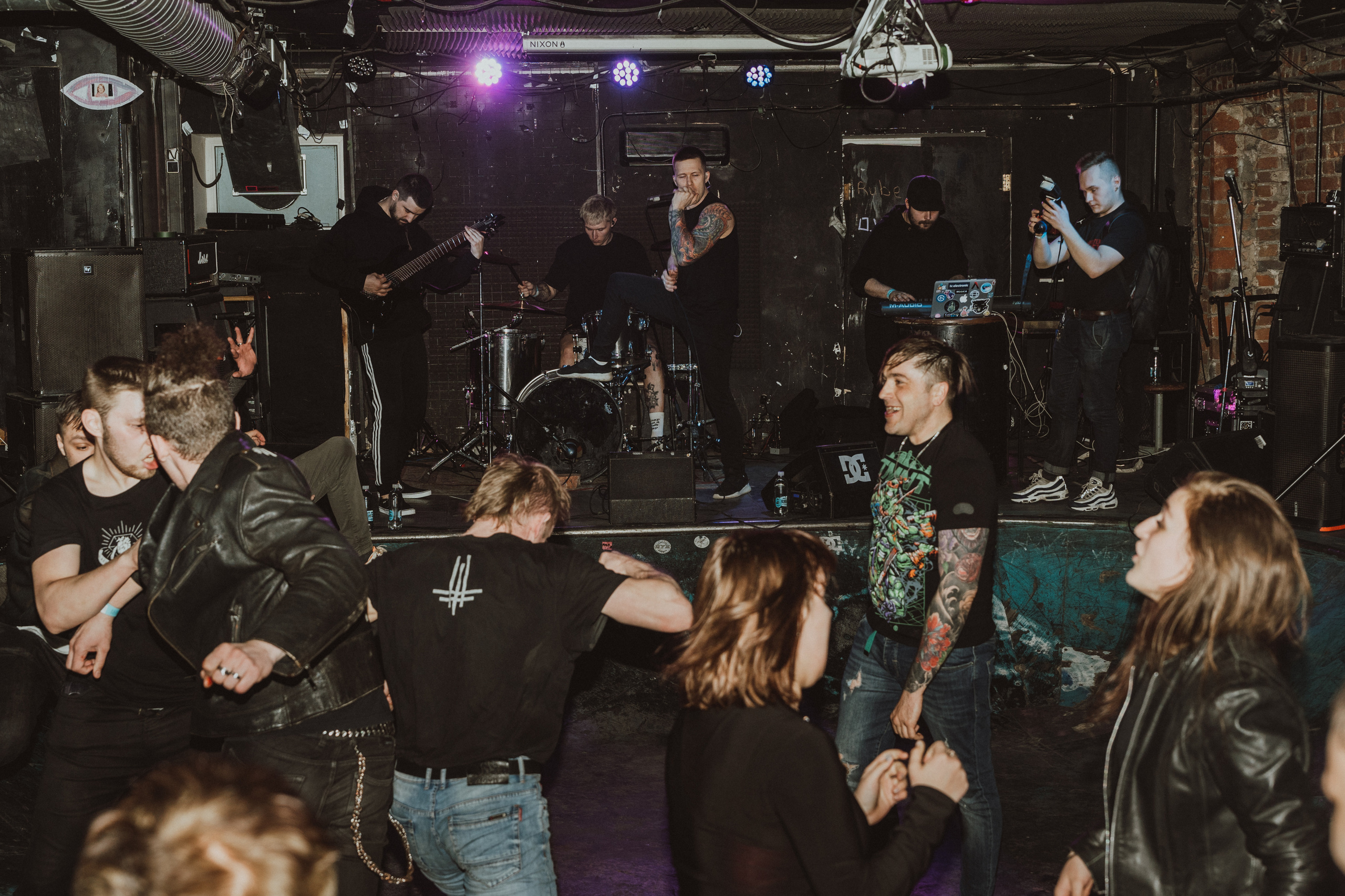 SADNESS OF GAIA live at PUNK FICTION 2023. Фотограф Никита Комаров