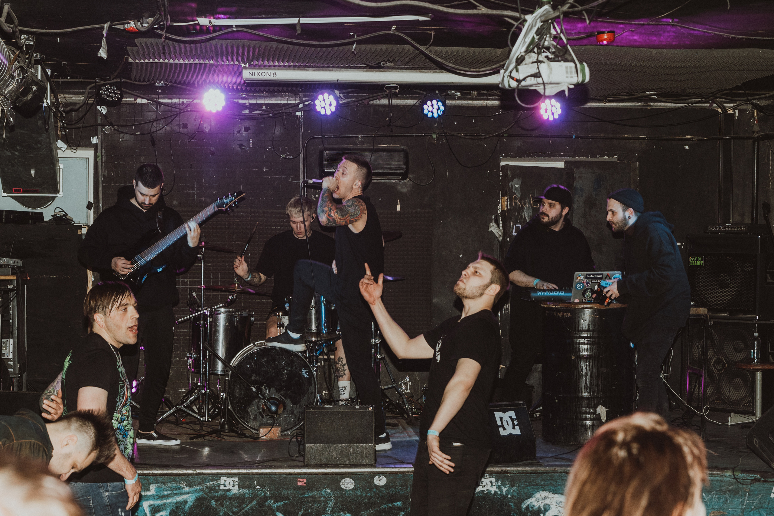 SADNESS OF GAIA live at PUNK FICTION 2023. Фотограф Никита Комаров