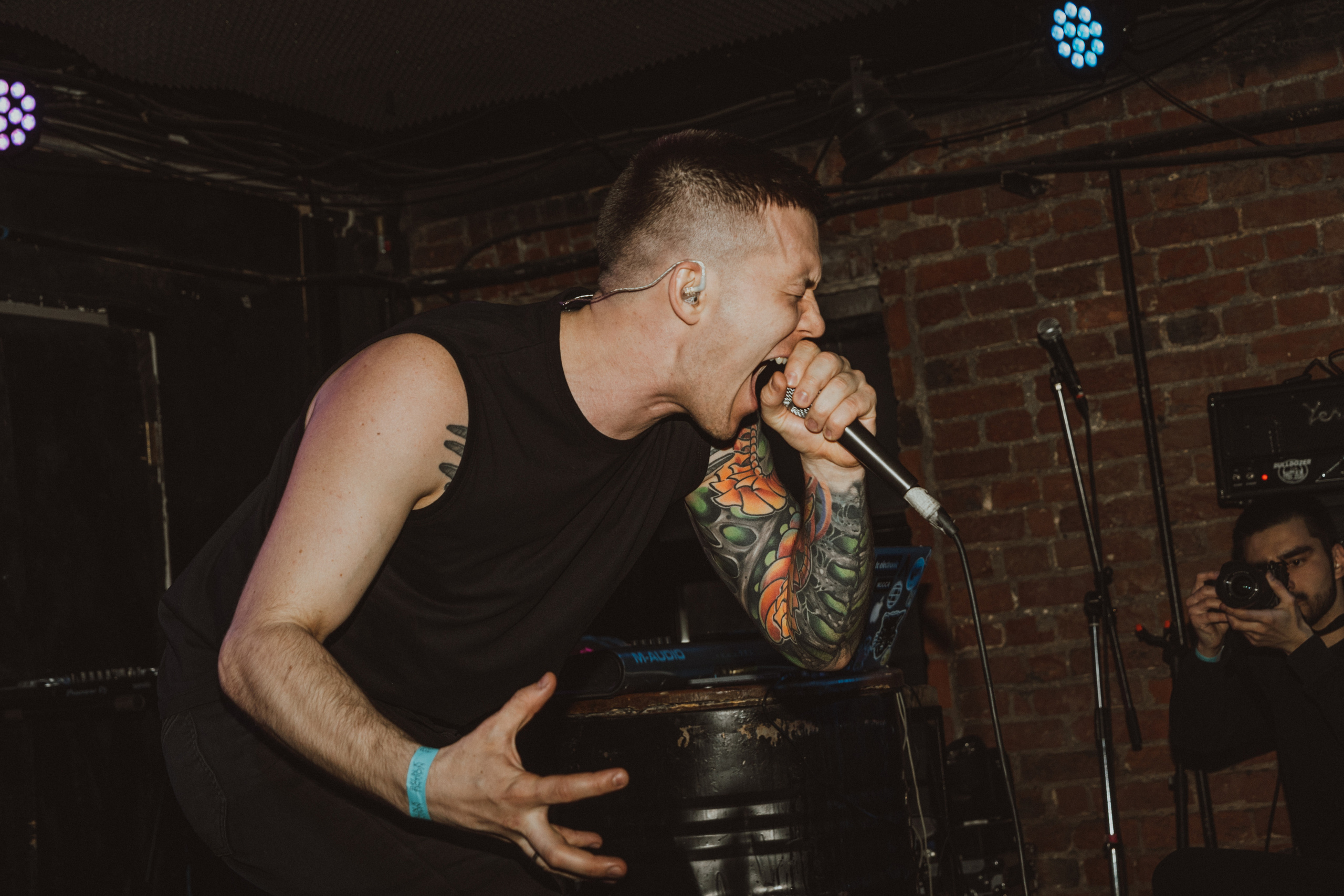 SADNESS OF GAIA live at PUNK FICTION 2023. Фотограф Никита Комаров