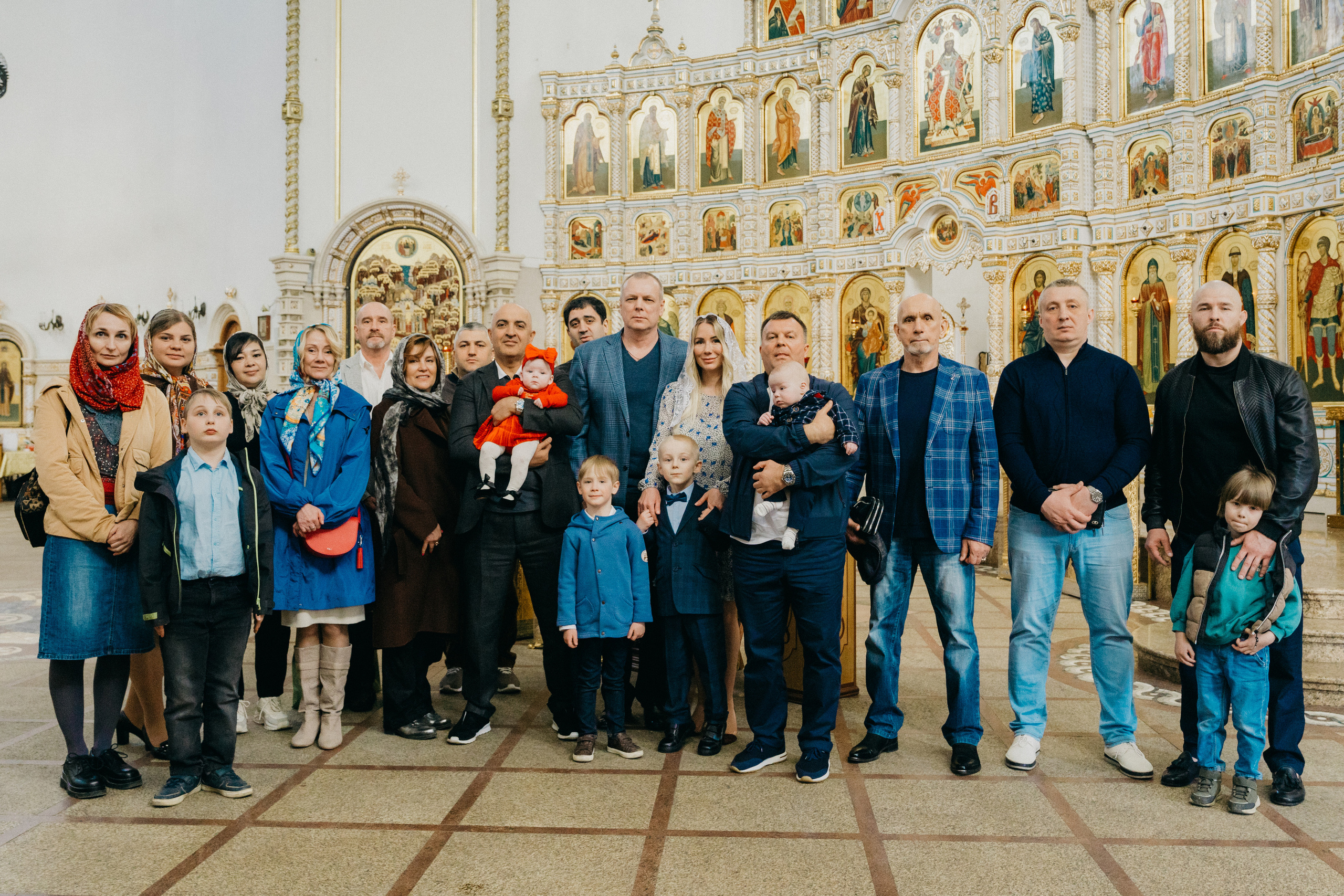 Крещение Марка и Майи. Фотограф Никита Комаров