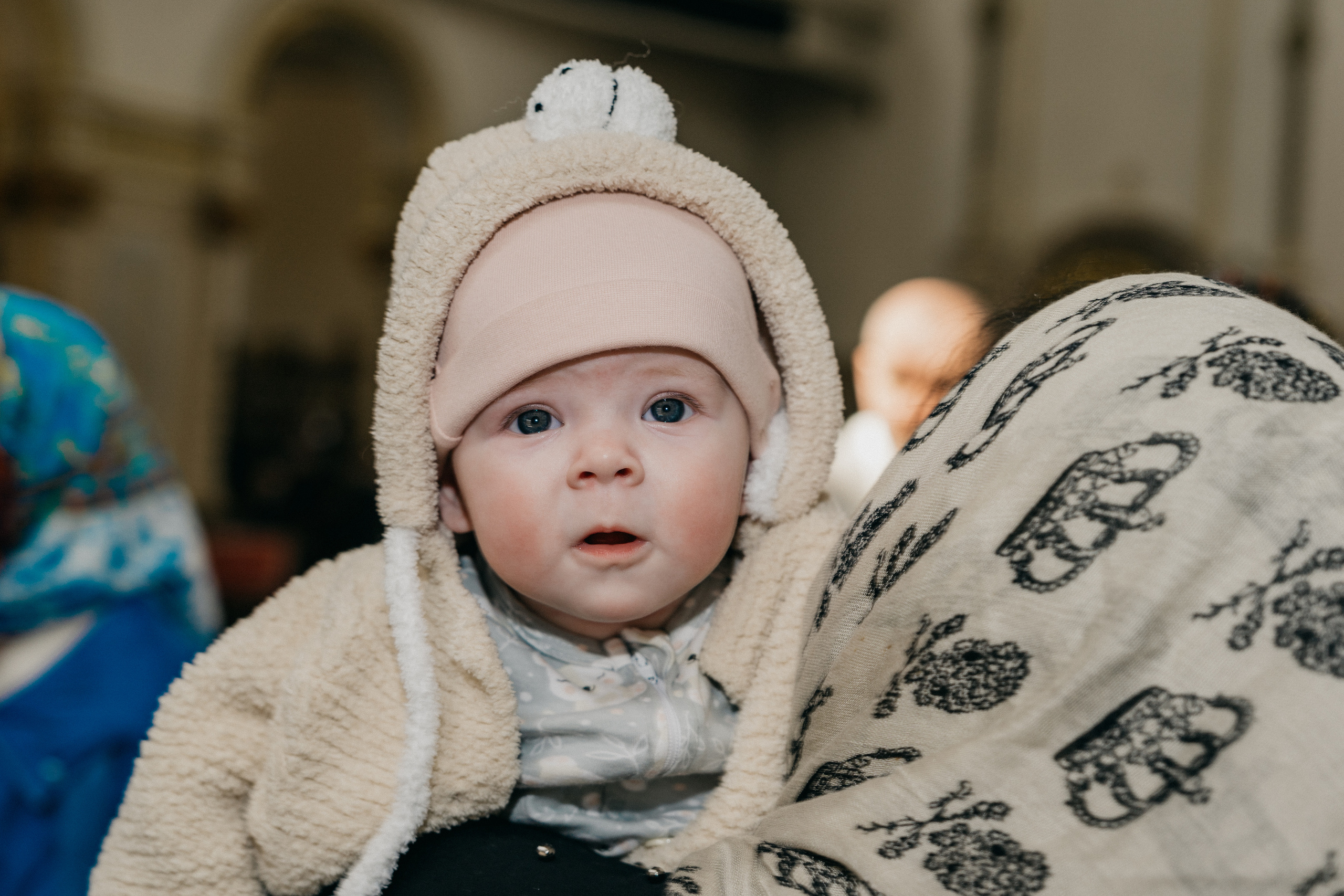 Крещение Марка и Майи. Фотограф Никита Комаров