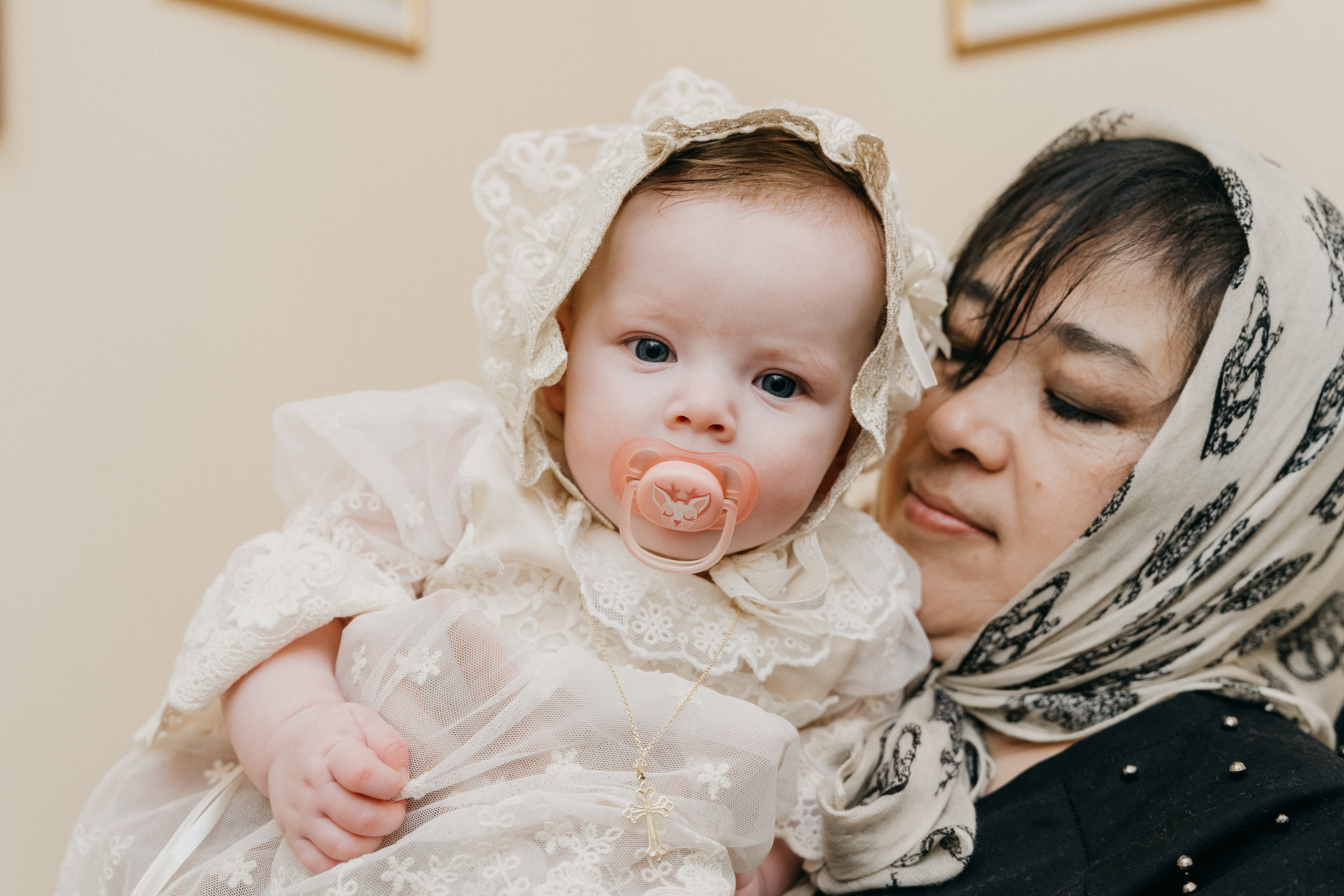 Крещение Марка и Майи. Фотограф Никита Комаров