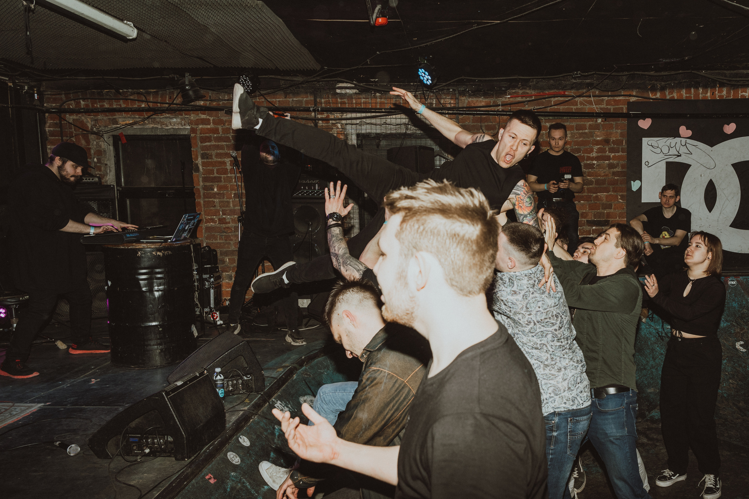 SADNESS OF GAIA live at PUNK FICTION 2023. Фотограф Никита Комаров