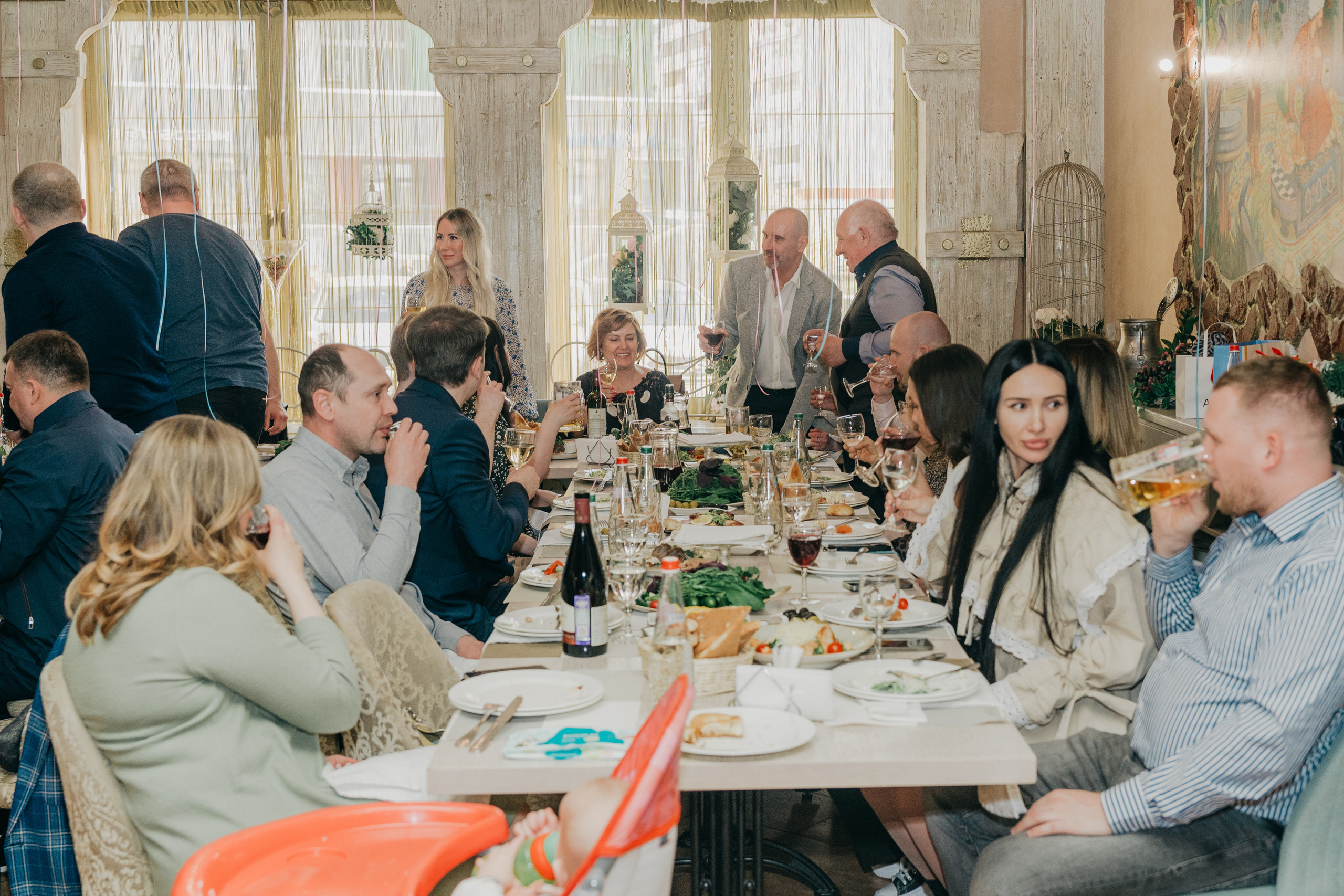 Крещение Марка и Майи. Фотограф Никита Комаров