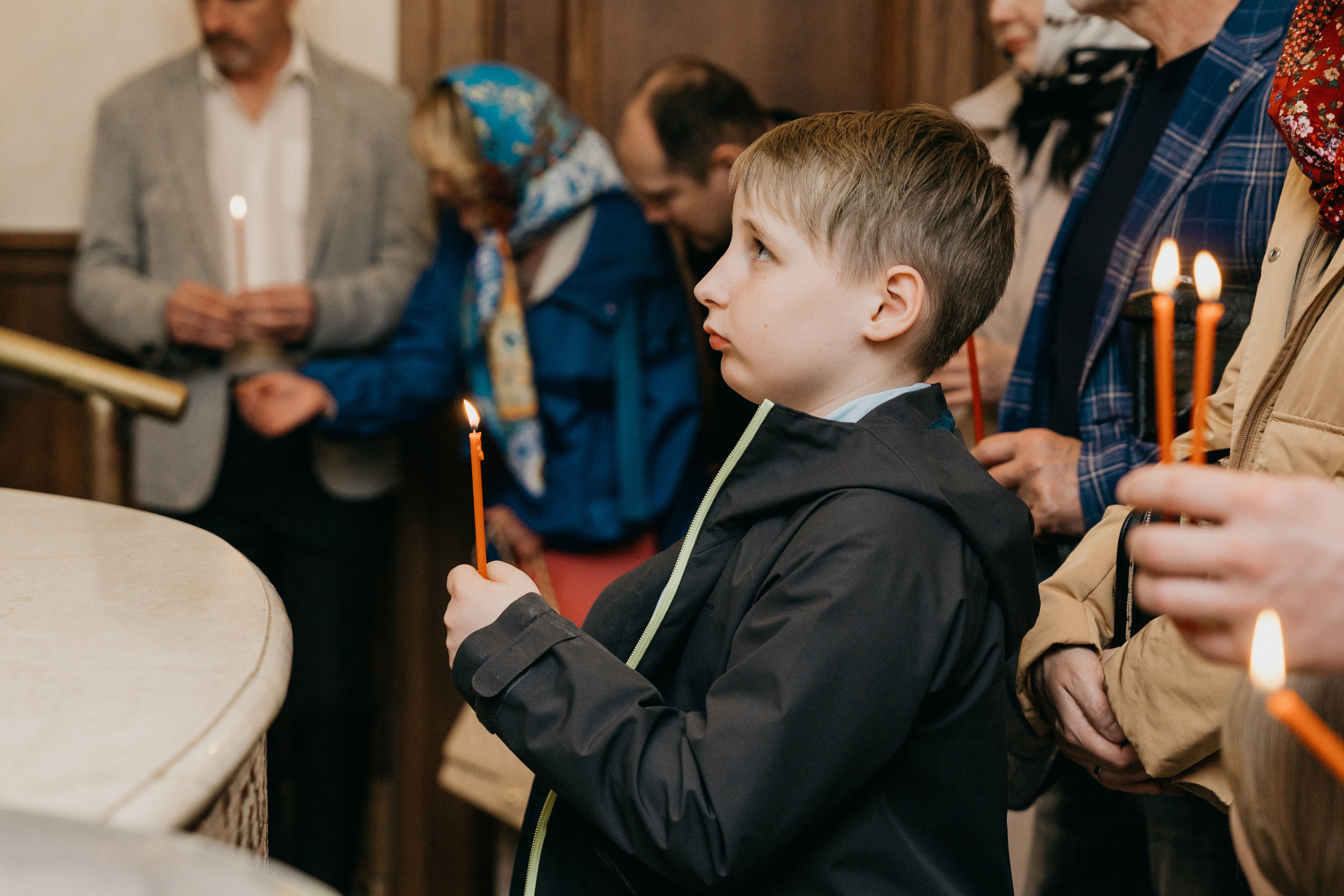 Крещение Марка и Майи. Фотограф Никита Комаров