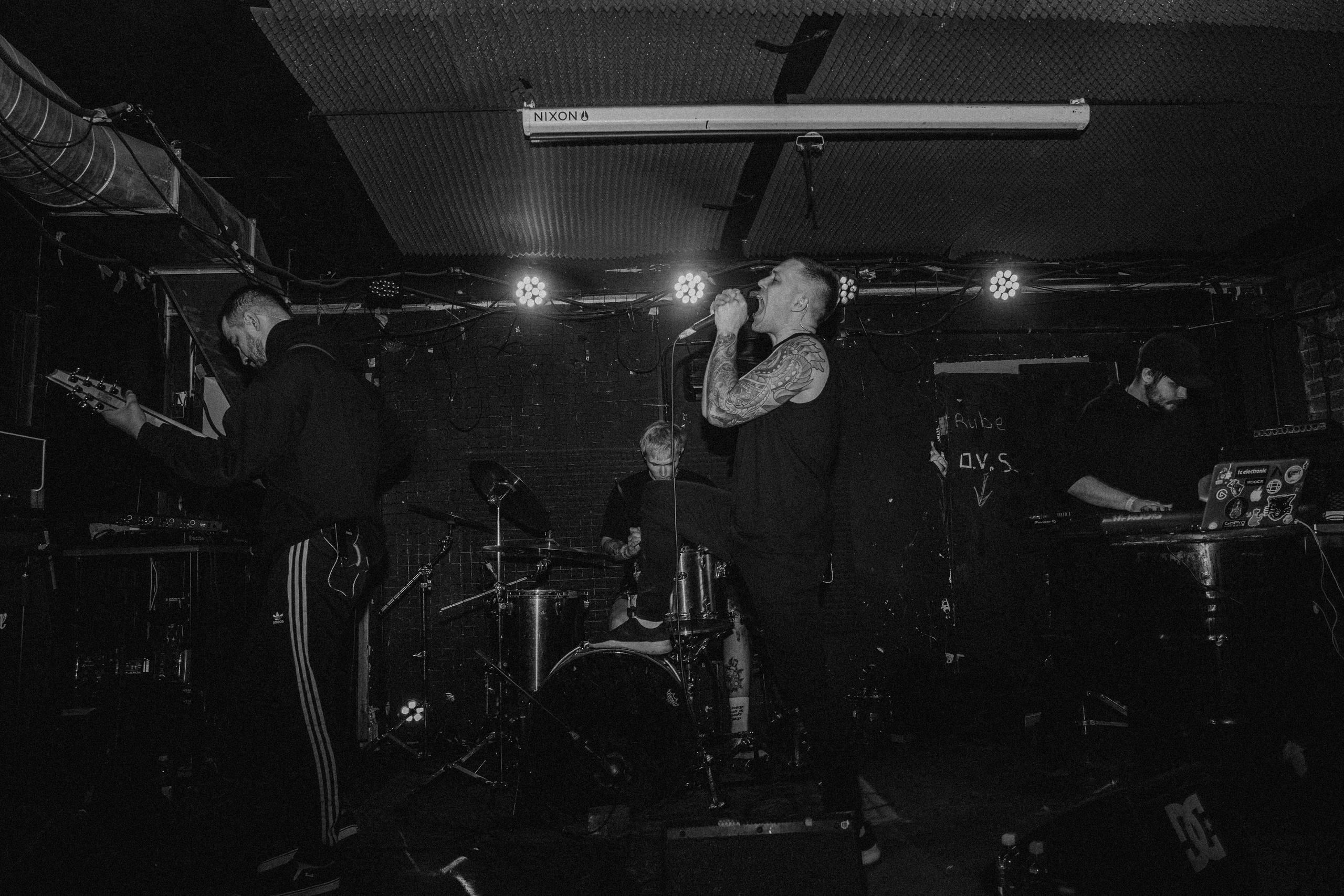 SADNESS OF GAIA live at PUNK FICTION 2023. Фотограф Никита Комаров