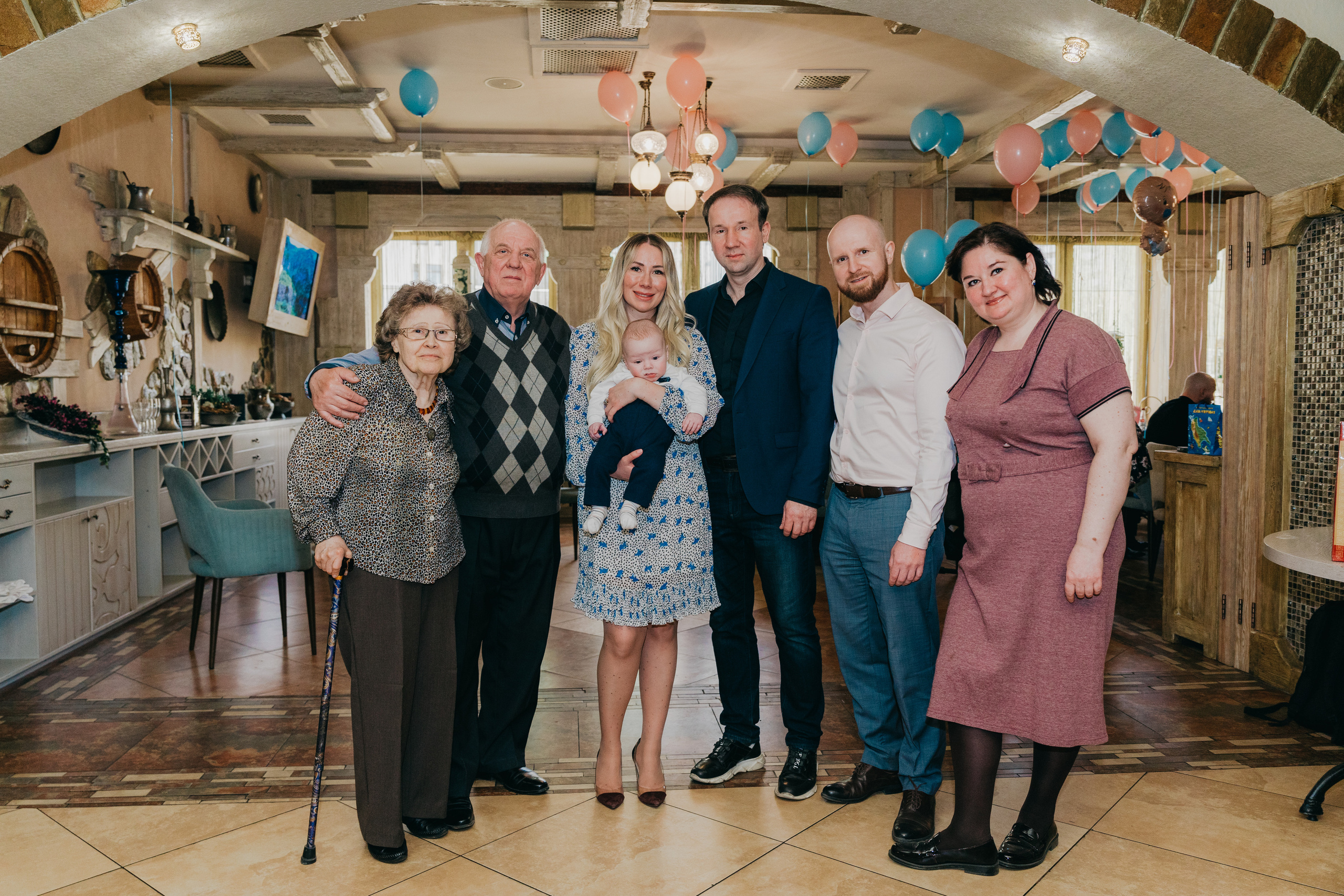 Крещение Марка и Майи. Фотограф Никита Комаров