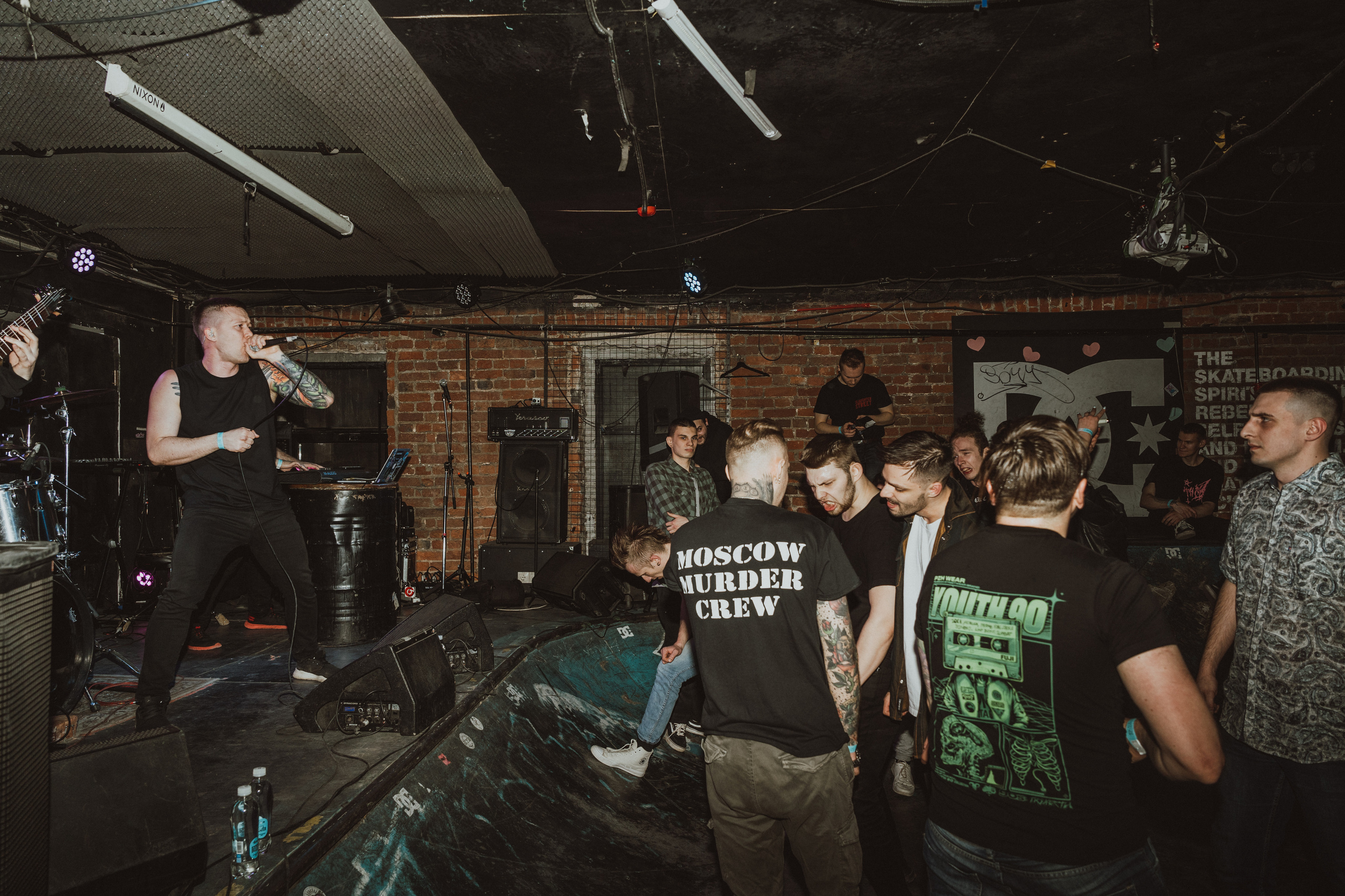 SADNESS OF GAIA live at PUNK FICTION 2023. Фотограф Никита Комаров