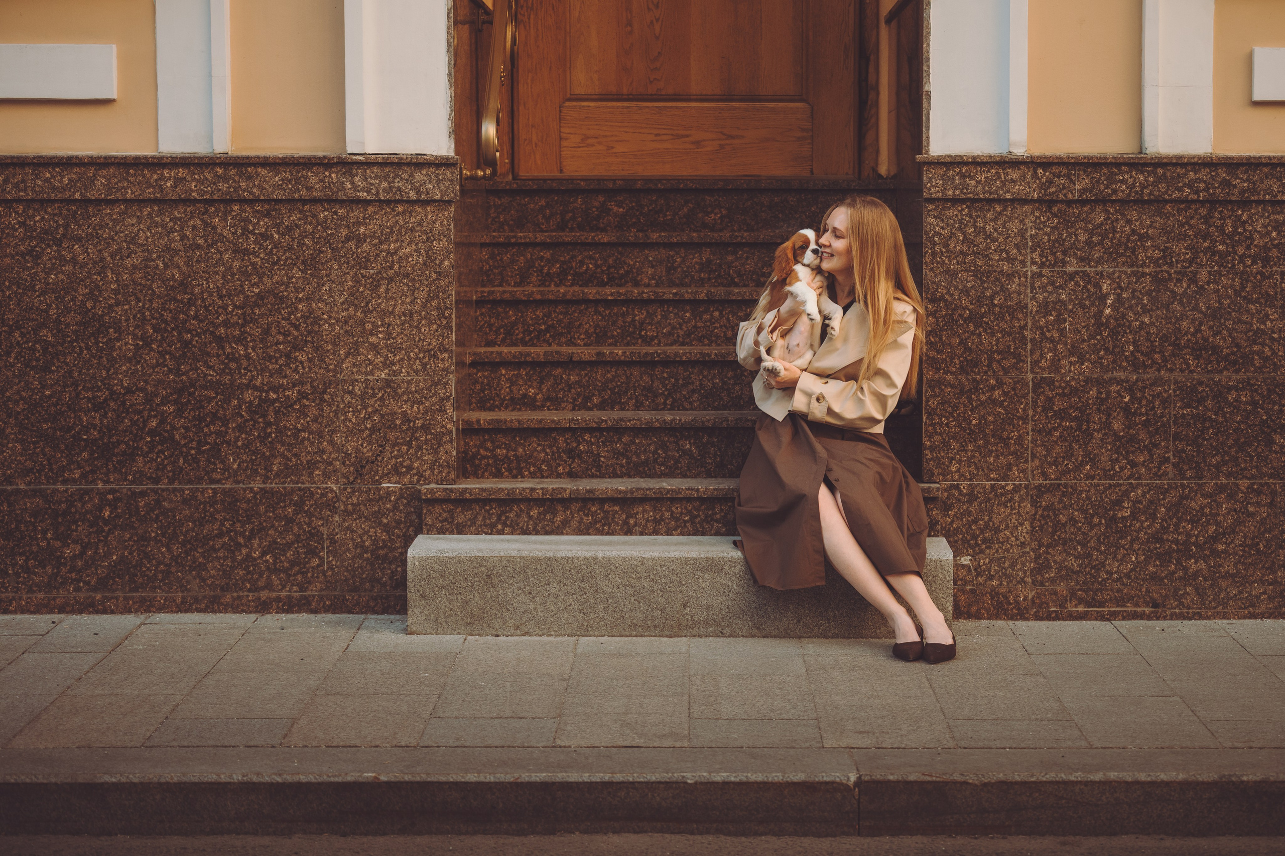 Юля и Монте. Семейный фотограф анималист Ананьева Мария — Москва