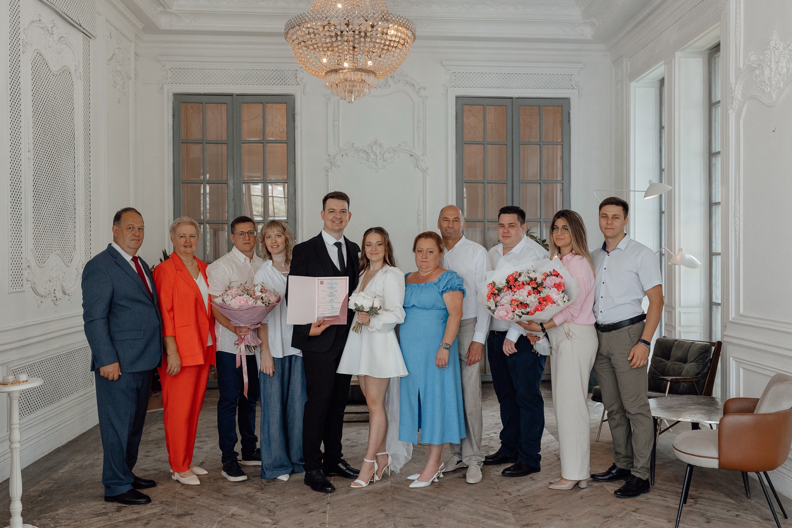 Регистрация брака в Royal rental studio. Свадебный фотограф в Москве Дарья Олендарёва