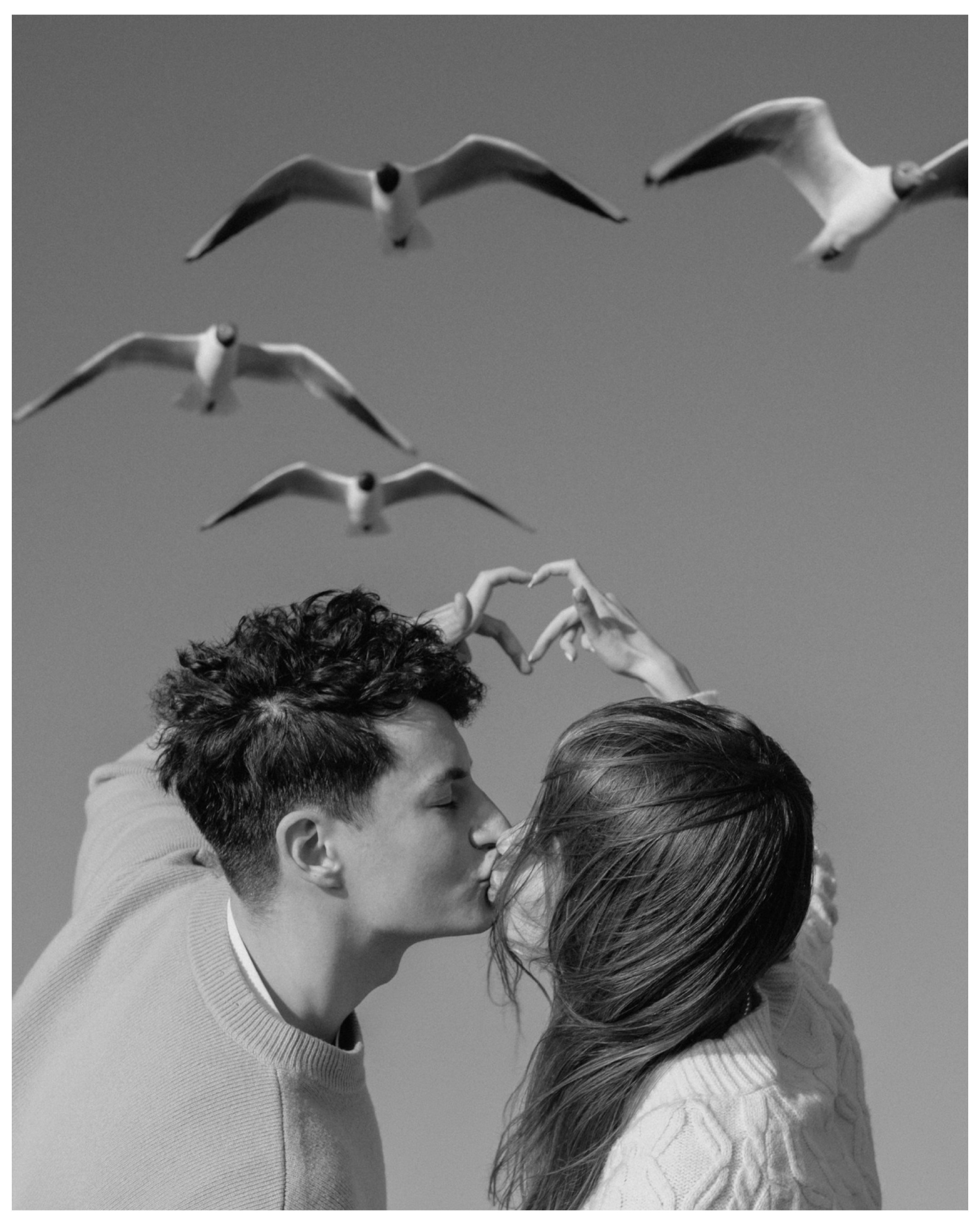 Парная фотосессия на заливе. Фотограф в Санкт-Петербурге Федосова Елизавета