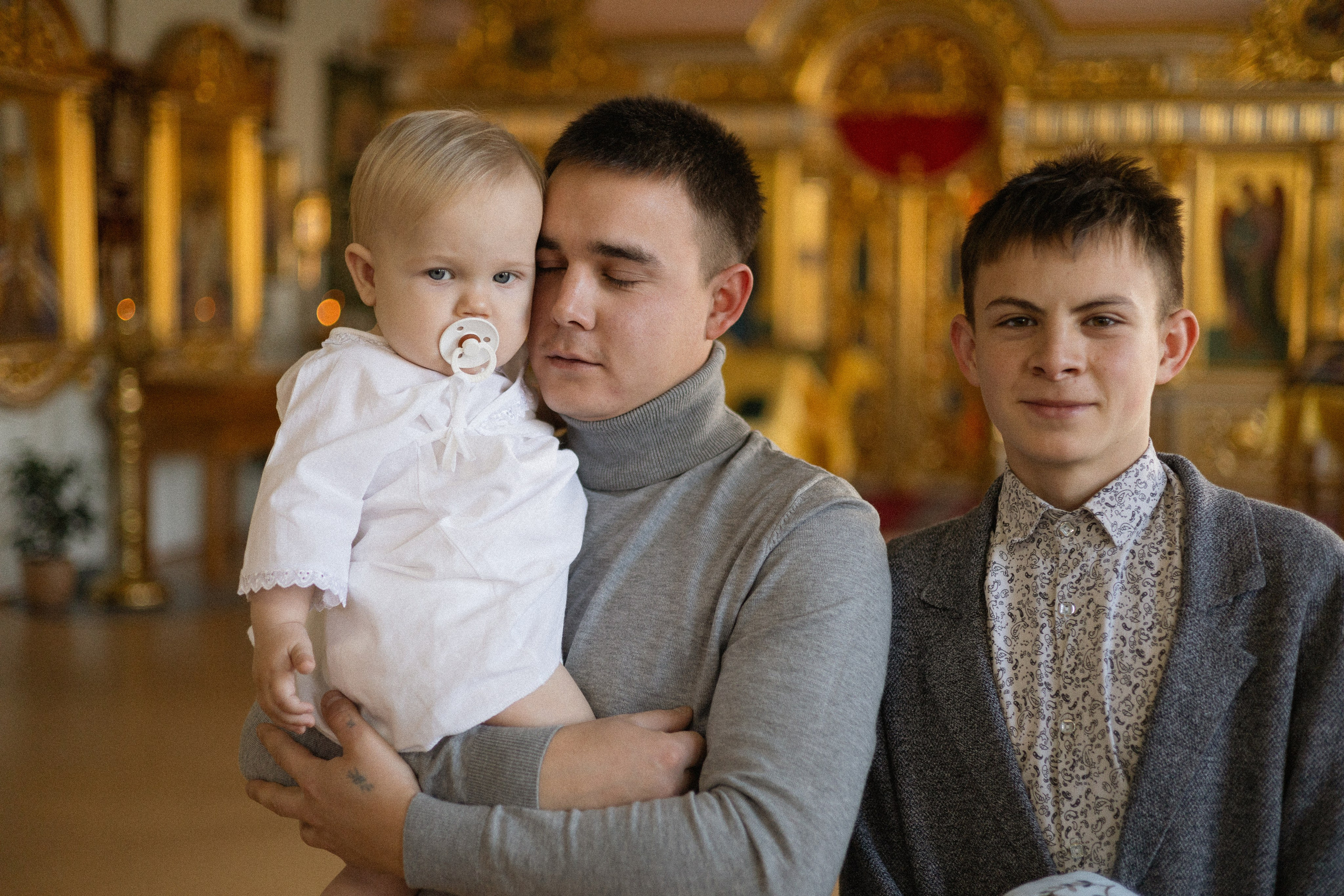 Крещение Лёвы. Фотограф в г. Чита