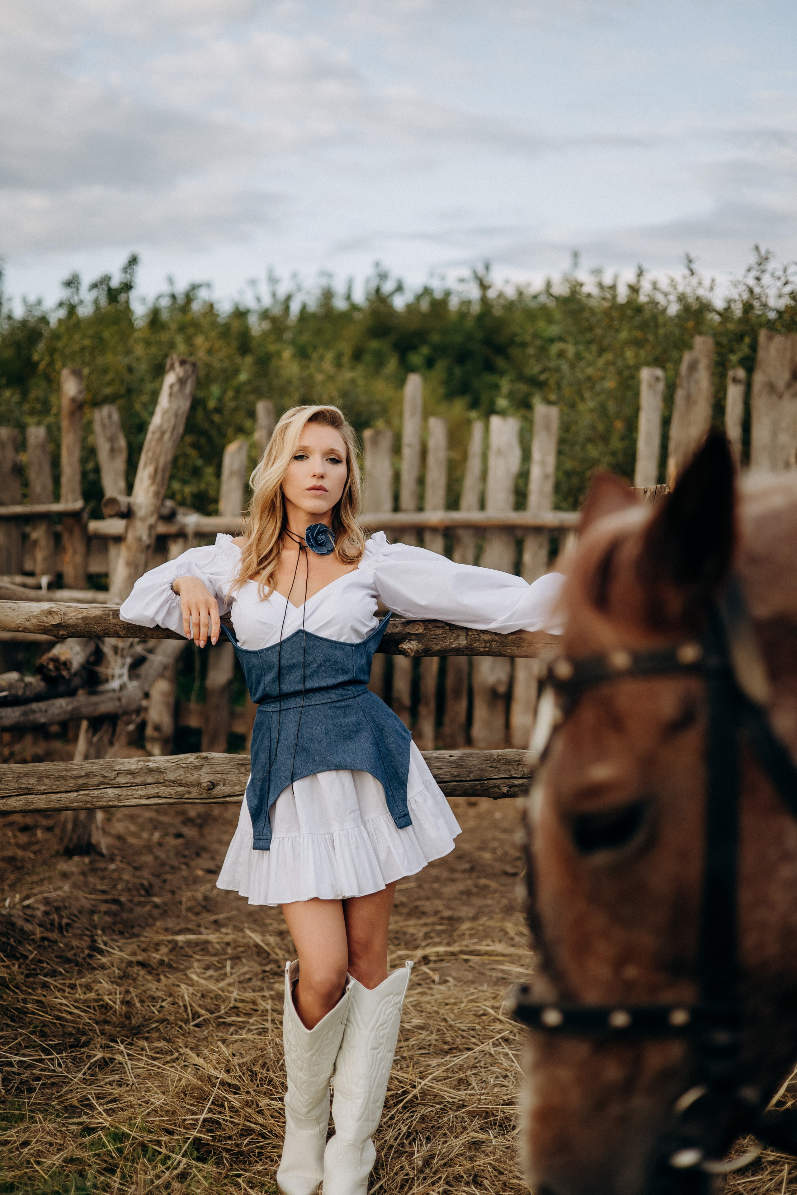 Фотоистория в конюшне. Портретный и семейный фотограф в Воронеже Ксения Ремизова