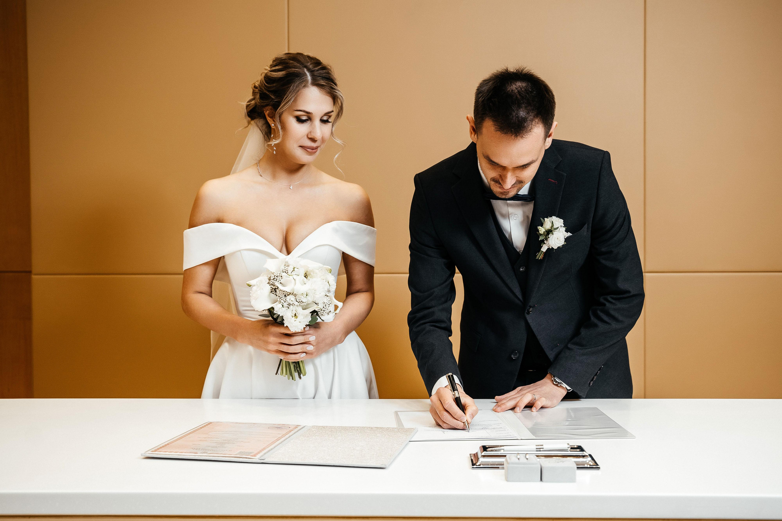 Свадебная фотосессия в Барвихе для Натальи и Максима