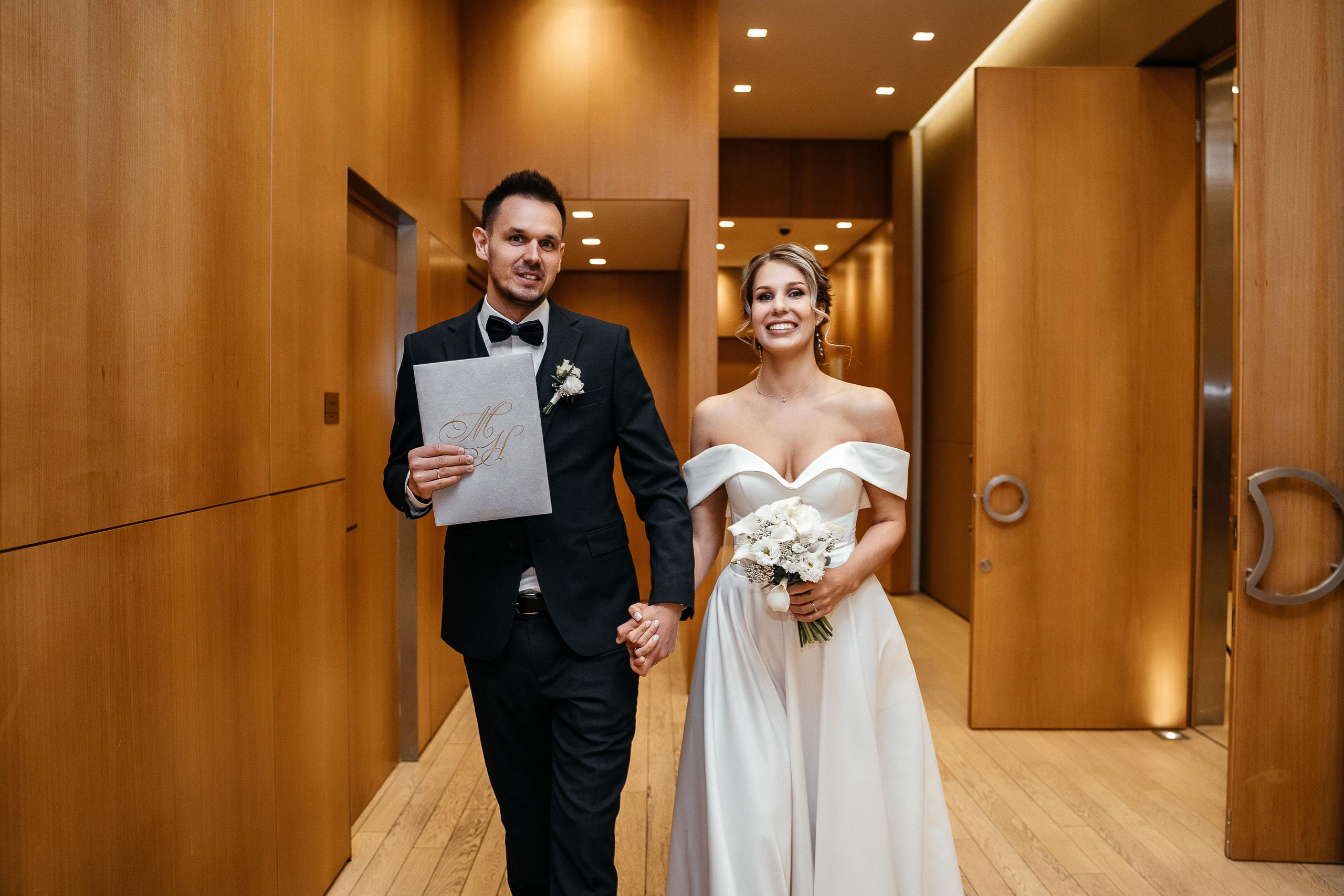 Свадебная фотосессия в Барвихе для Натальи и Максима