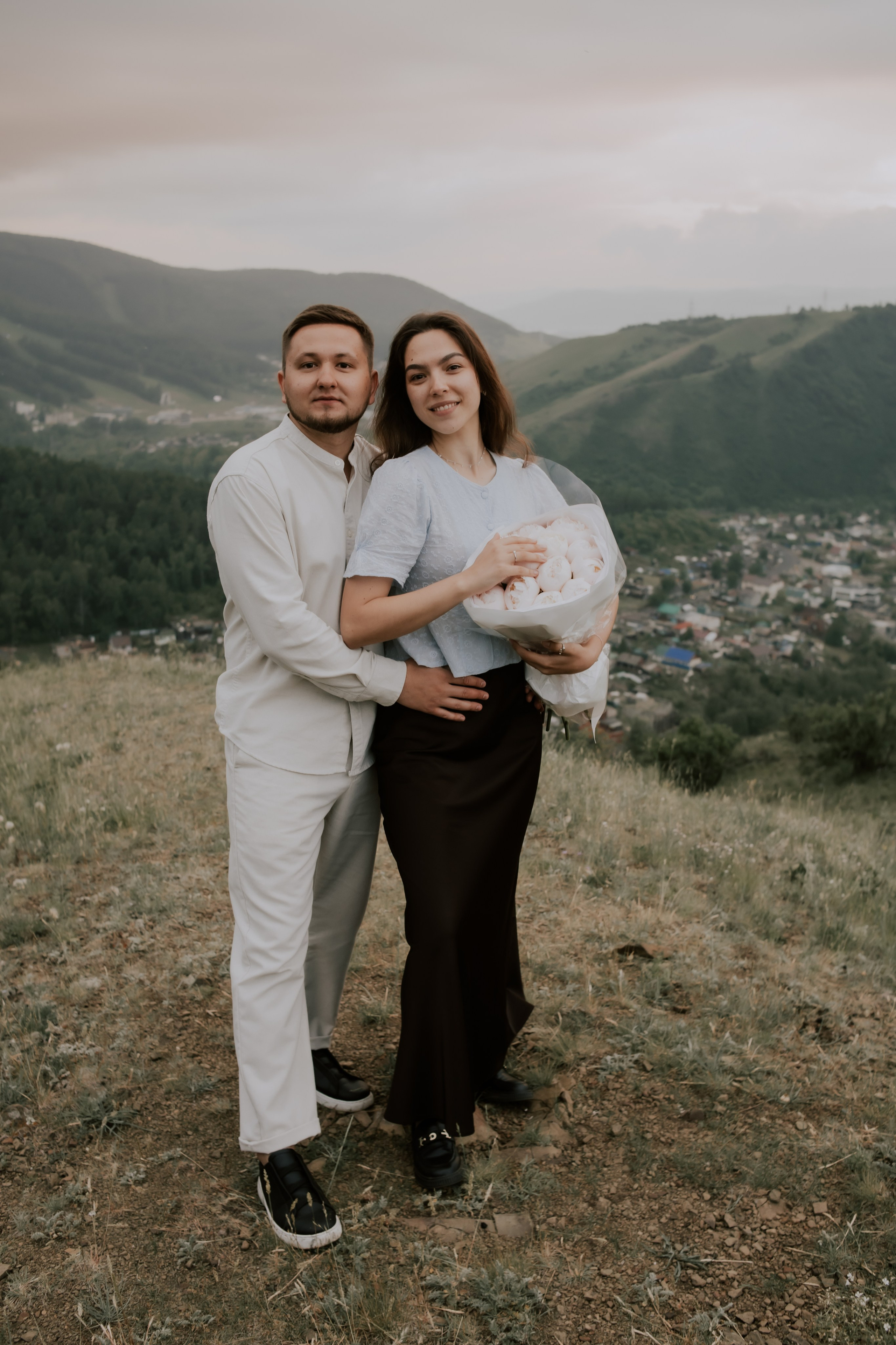 Максим и Юлия. Предложение. Фотограф Регина Крикунова г. Красноярск
