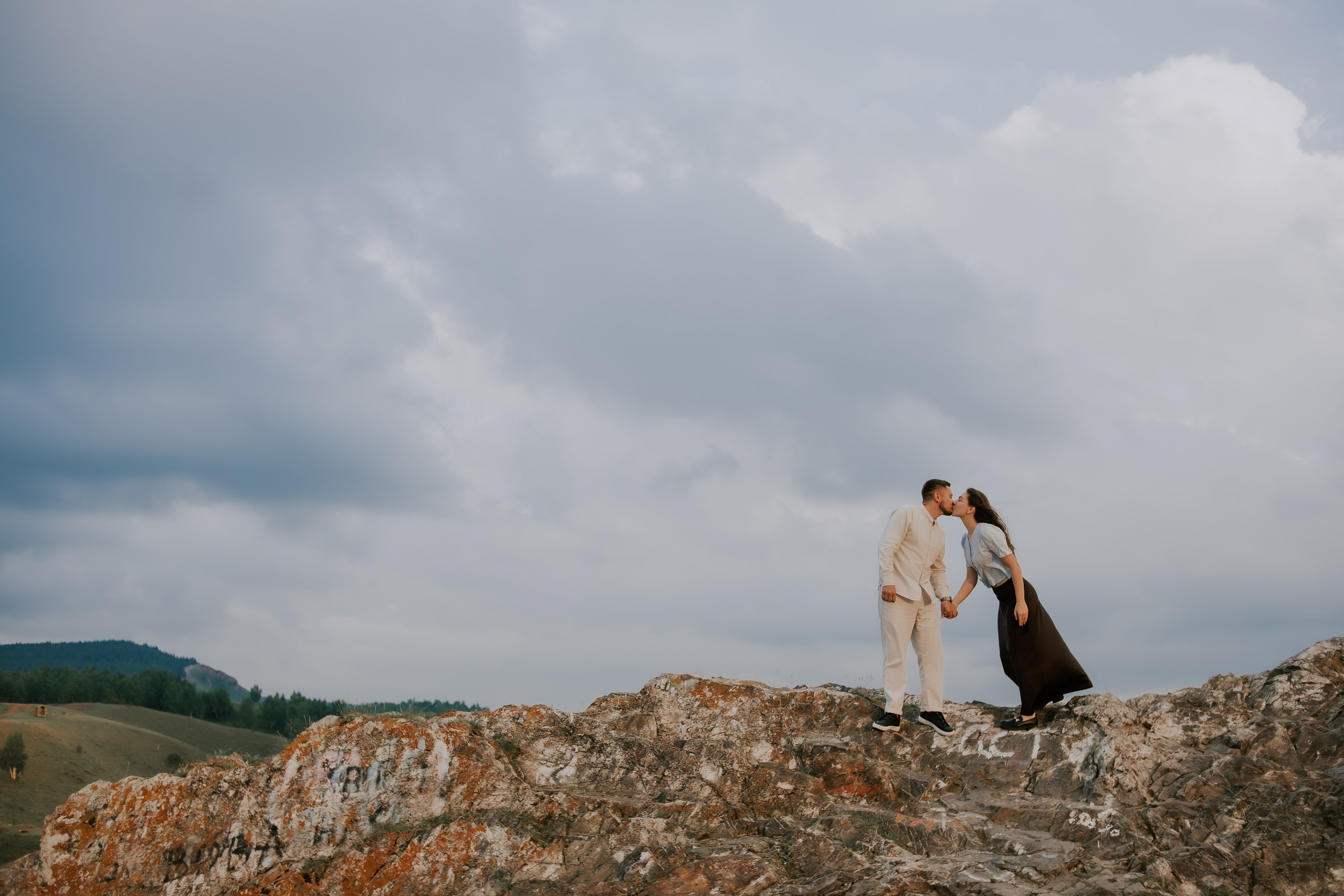 Максим и Юлия. Предложение. Фотограф Регина Крикунова г. Красноярск