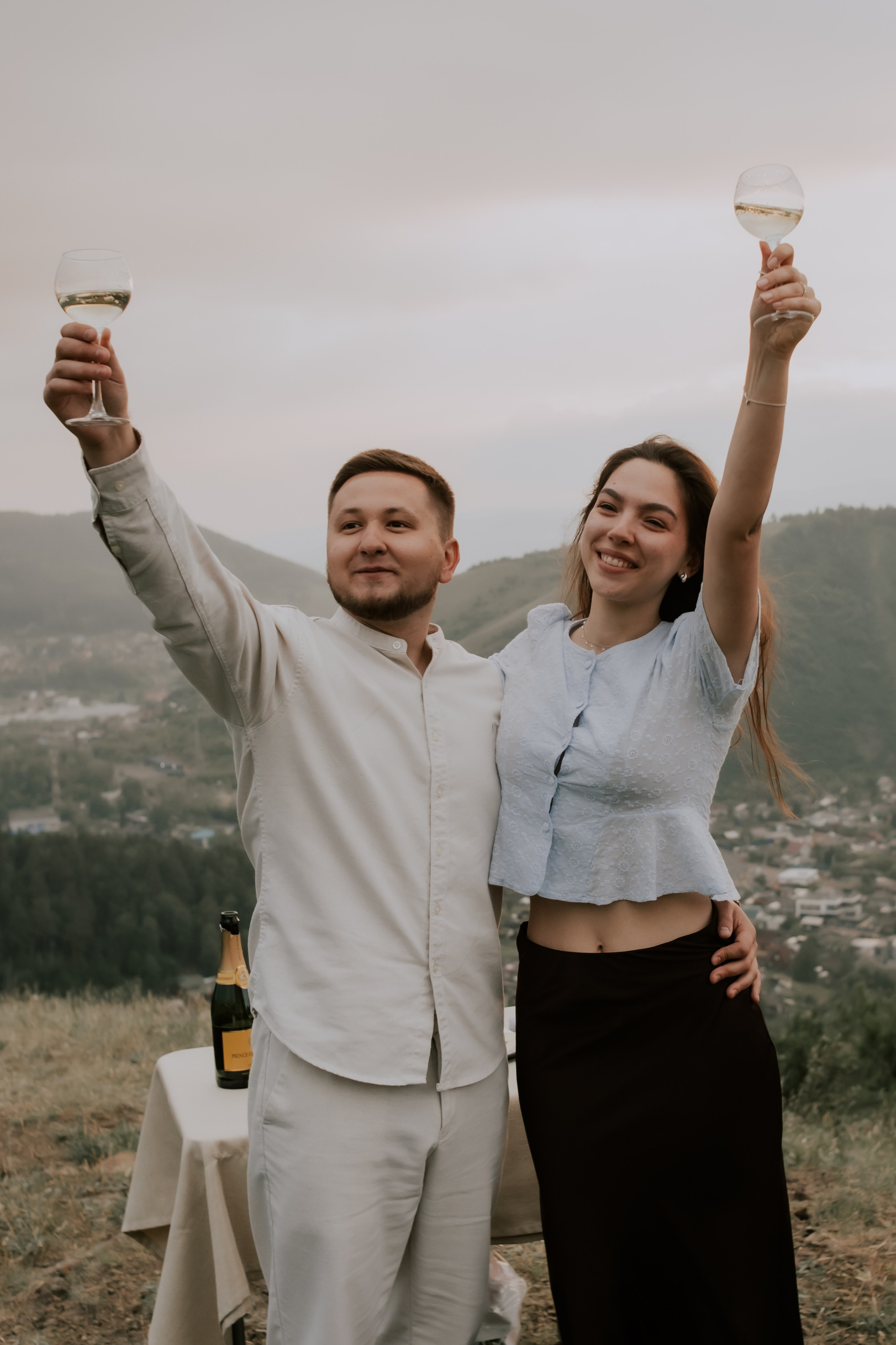 Максим и Юлия. Предложение. Фотограф Регина Крикунова г. Красноярск